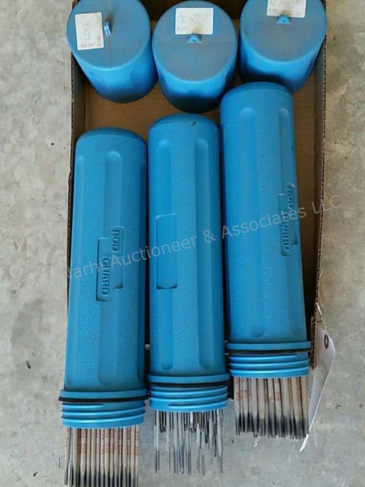 3 tubes of 6013 arc welding rod