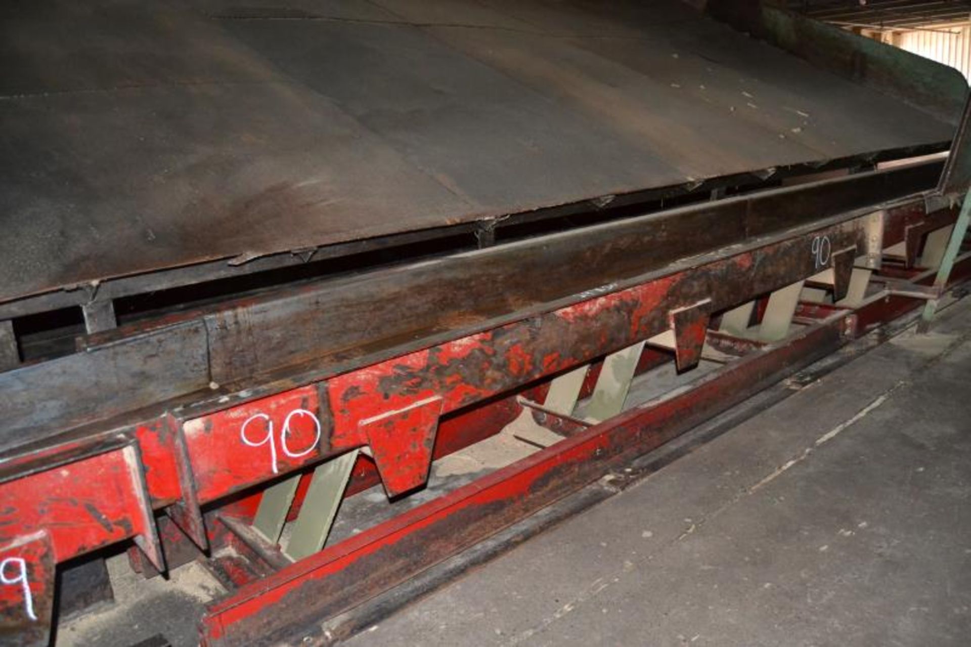 MELLOTT 24"X50' VIBRATING CONVEYOR W/DRIVE