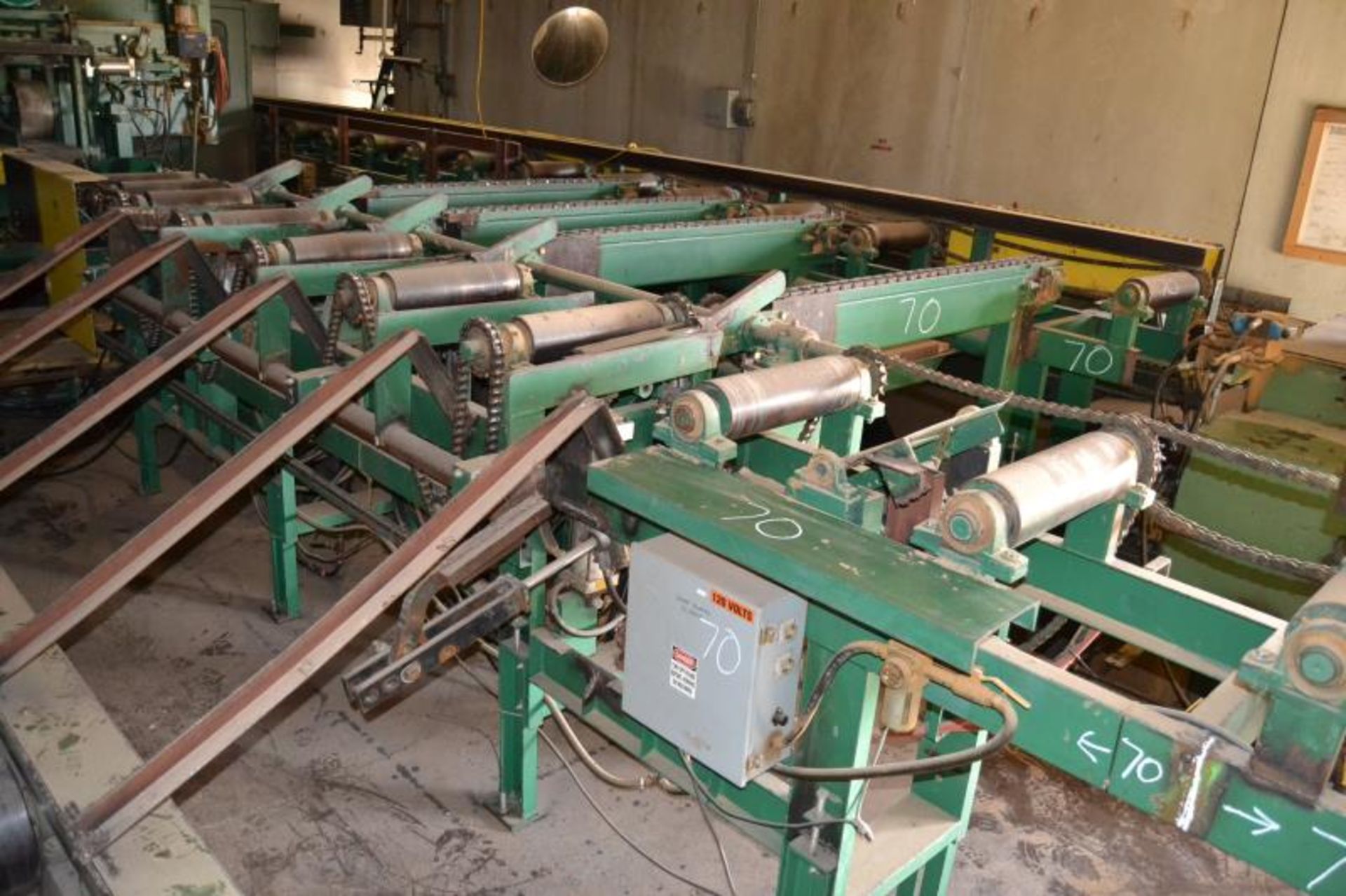ASHMORE YIELD MASTER 18"X18" GRADE RESAW SYSTEM W/TURN A ROUND SYSTEM CONSISTING OF: 18"X44' - Image 10 of 19