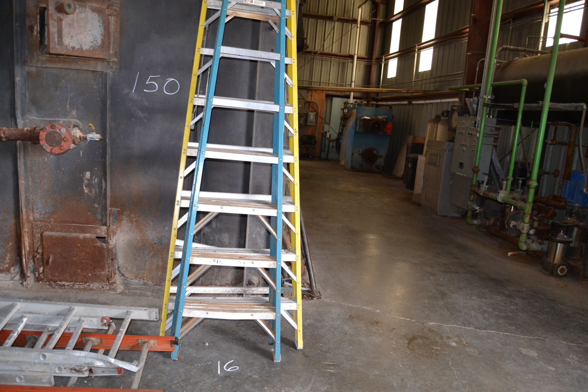 (2) A FRAME LADDERS