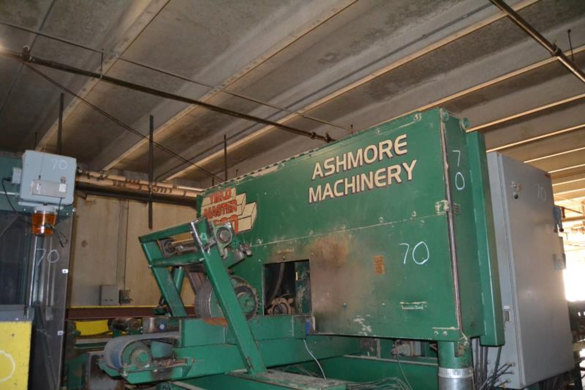 ASHMORE YIELD MASTER 18"X18" GRADE RESAW SYSTEM W/TURN A ROUND SYSTEM CONSISTING OF: 18"X44' - Image 6 of 19