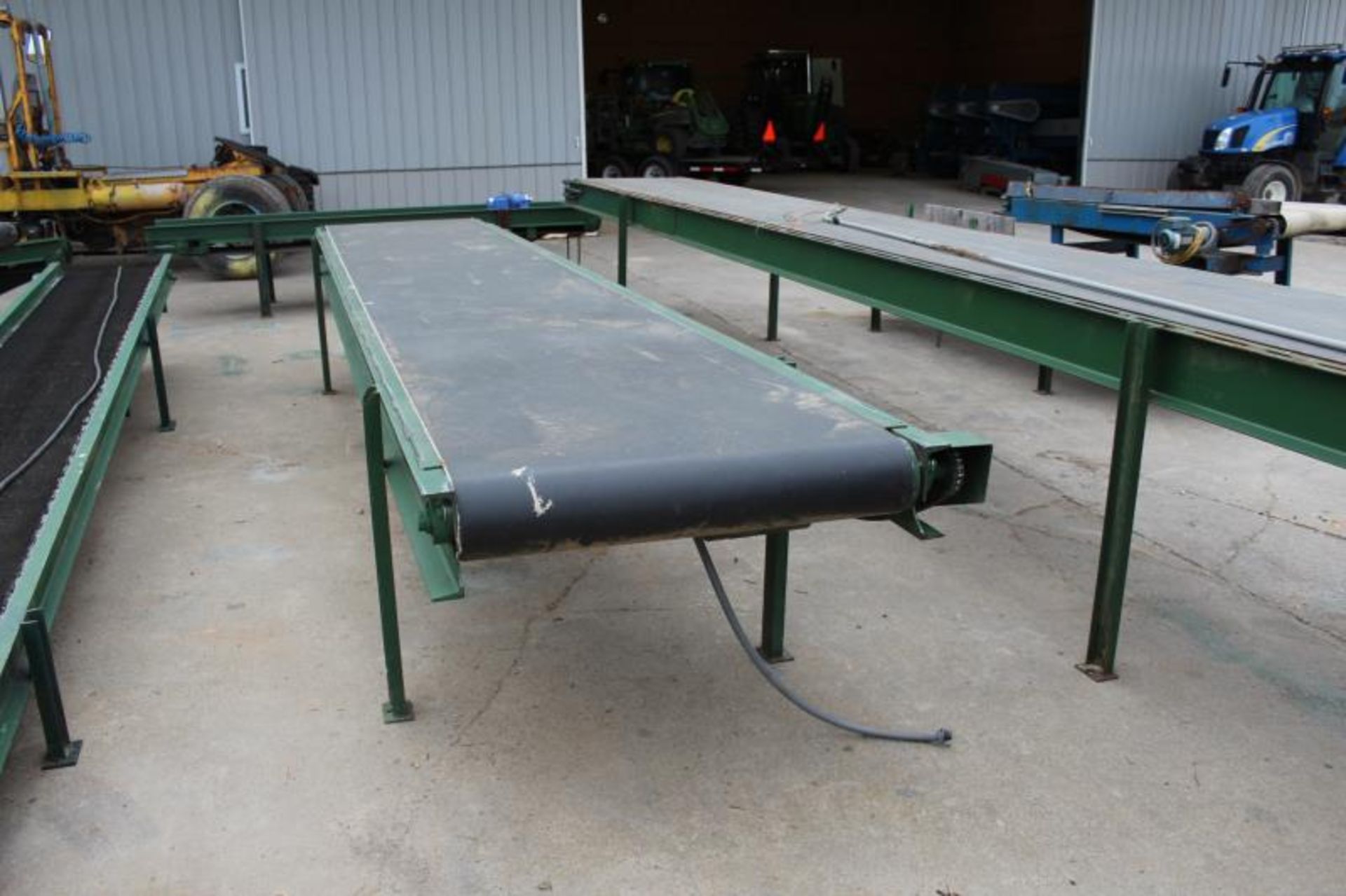 36"X18' FLAT TOP BELT W/DRIVE