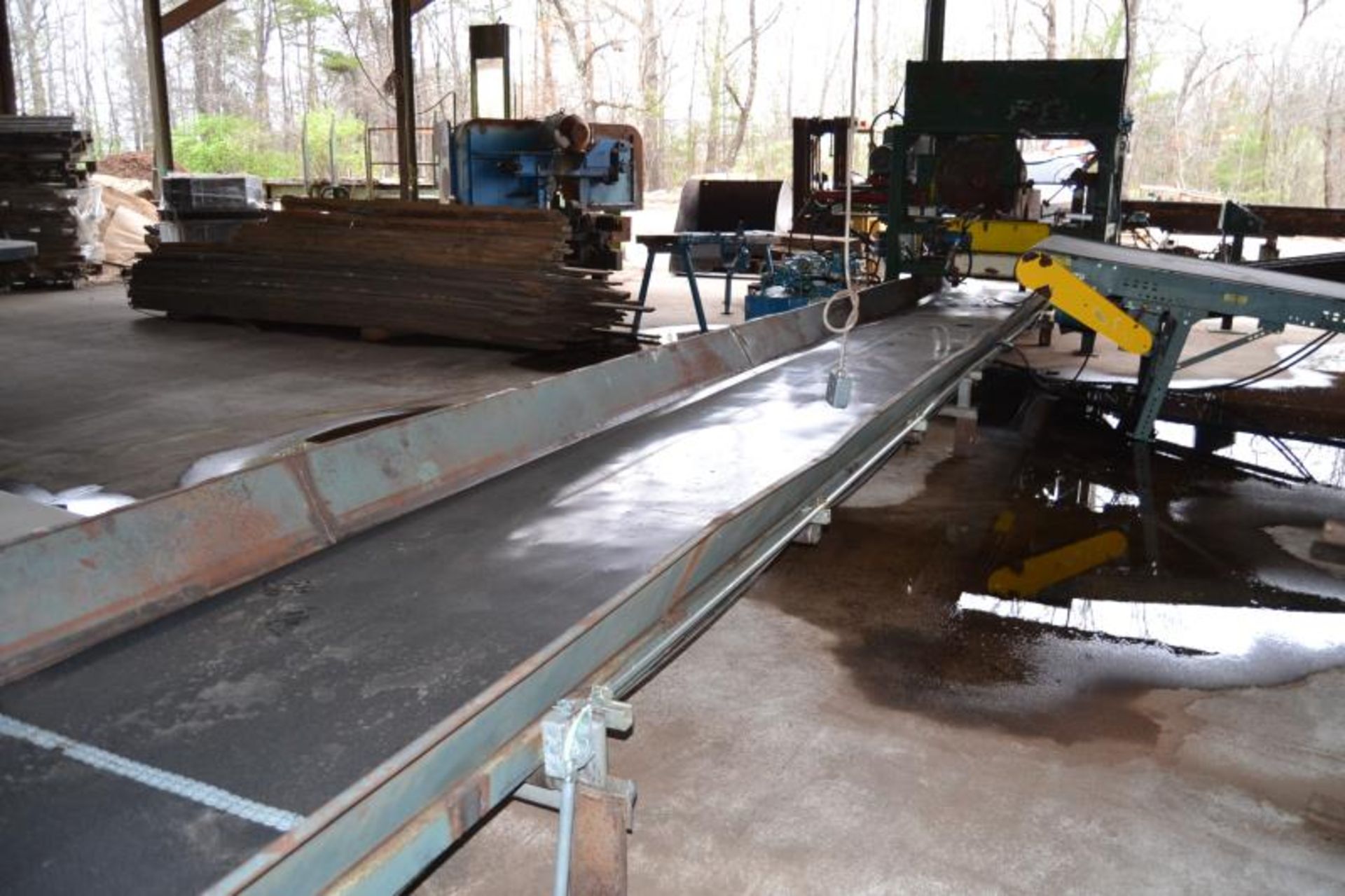 36"X50' BELT TRANSFER CONVEYOR W/DRIVE - Image 2 of 2