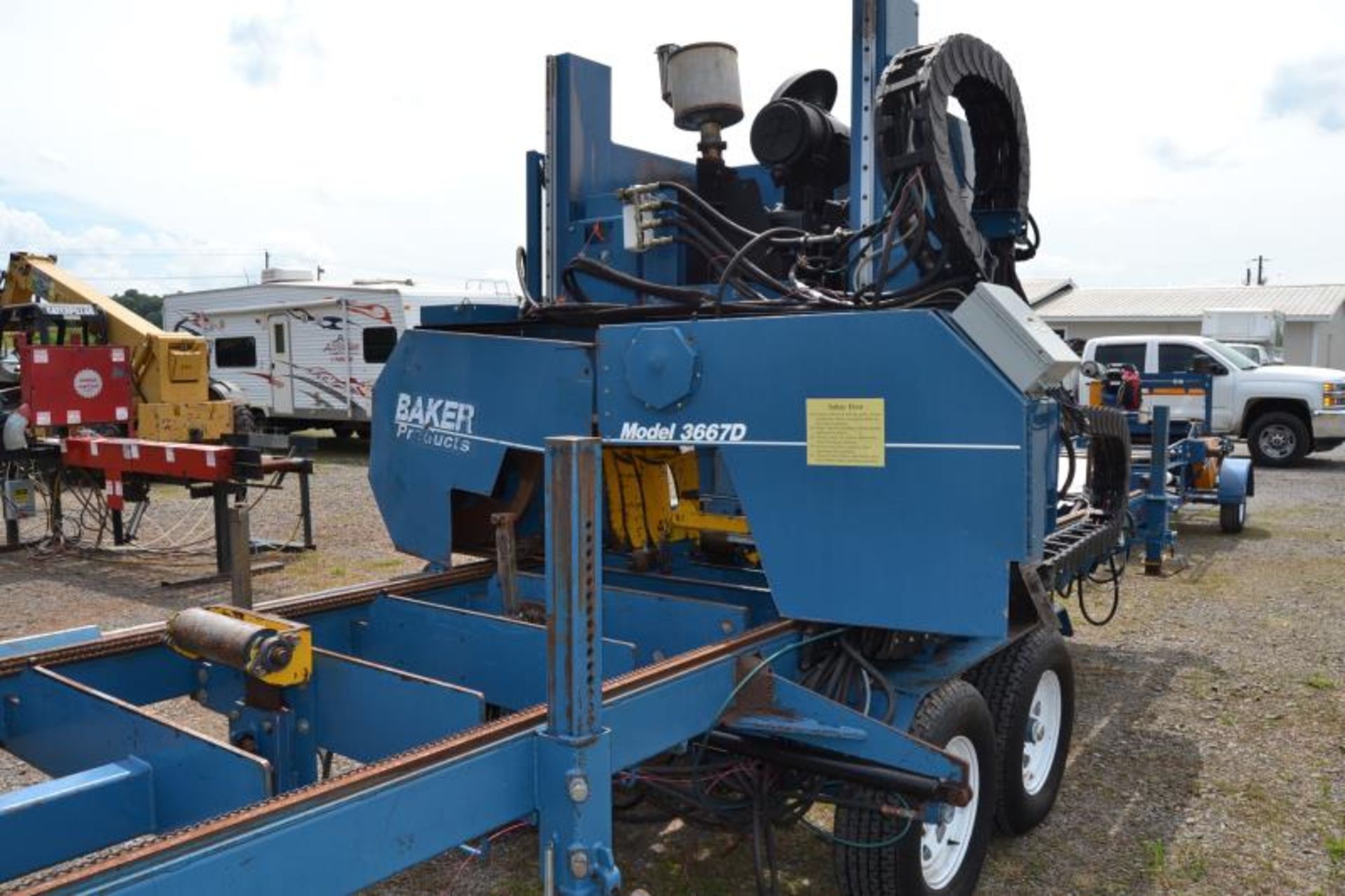 BAKER 3667D PORTABLE BAND MILL - Image 5 of 5