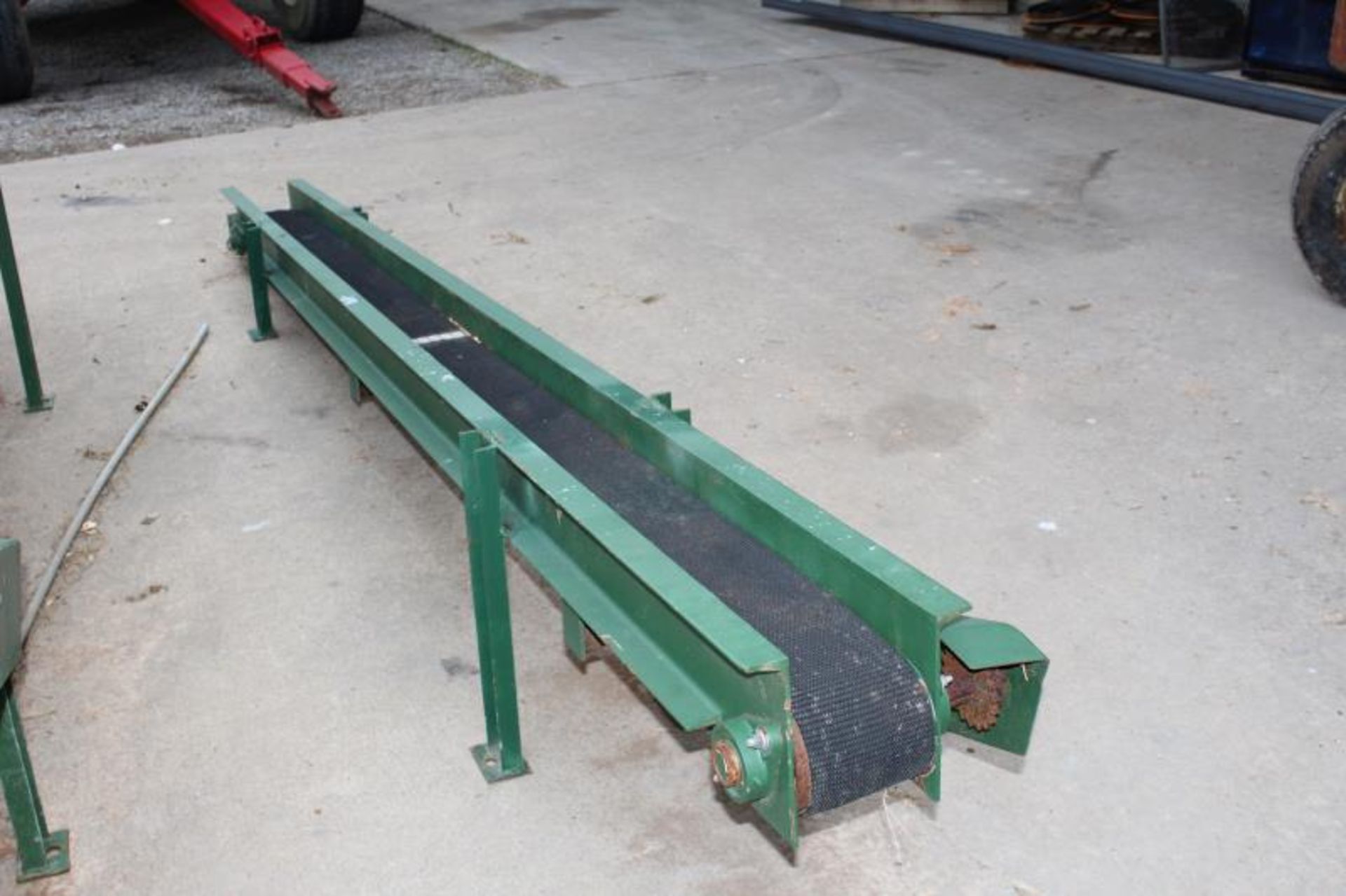 6"X13' BELT CONVEYOR W/DRIVE