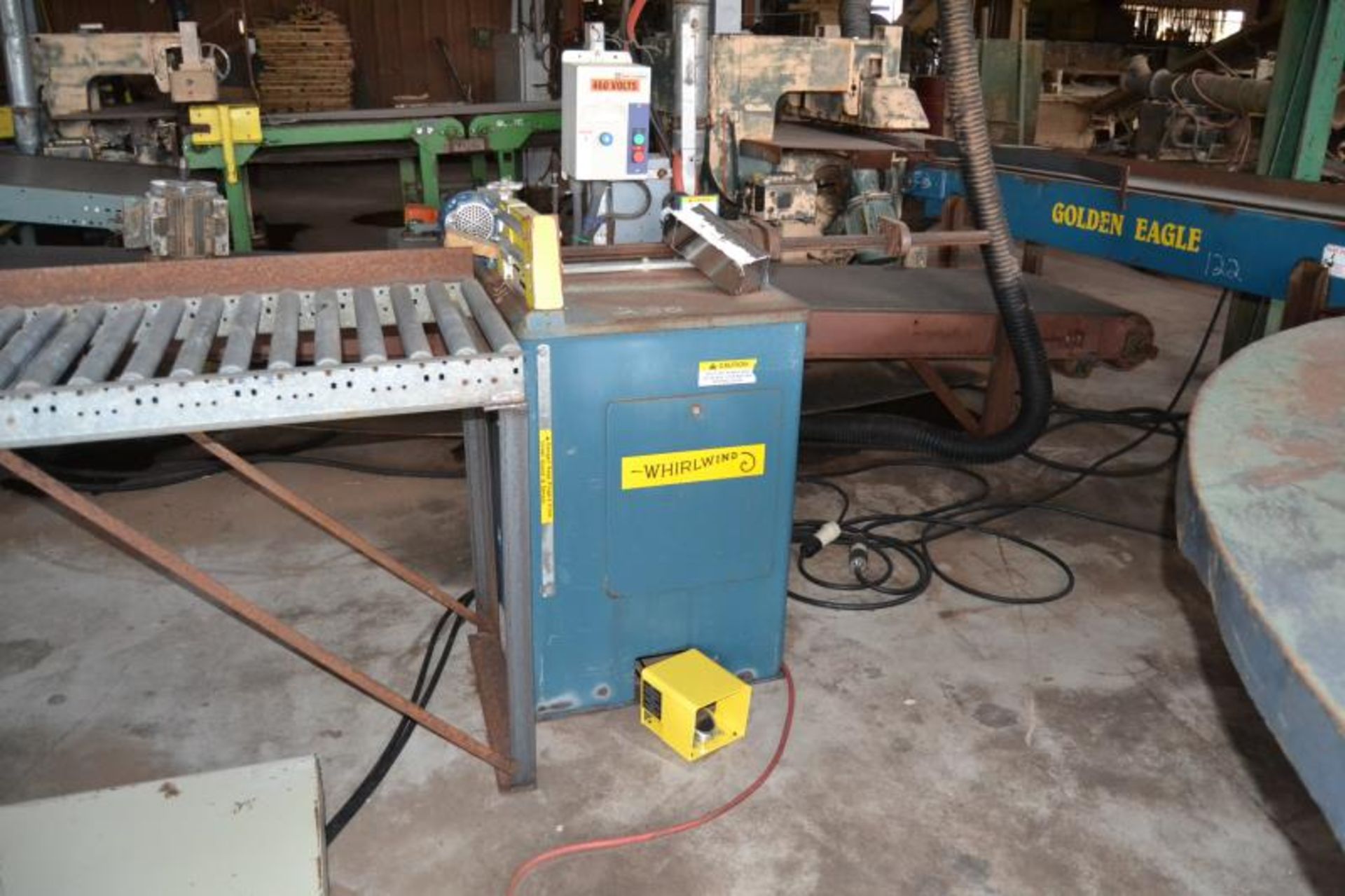 WHIRLWIND AIR OPERATED POPUP CHOPSAW