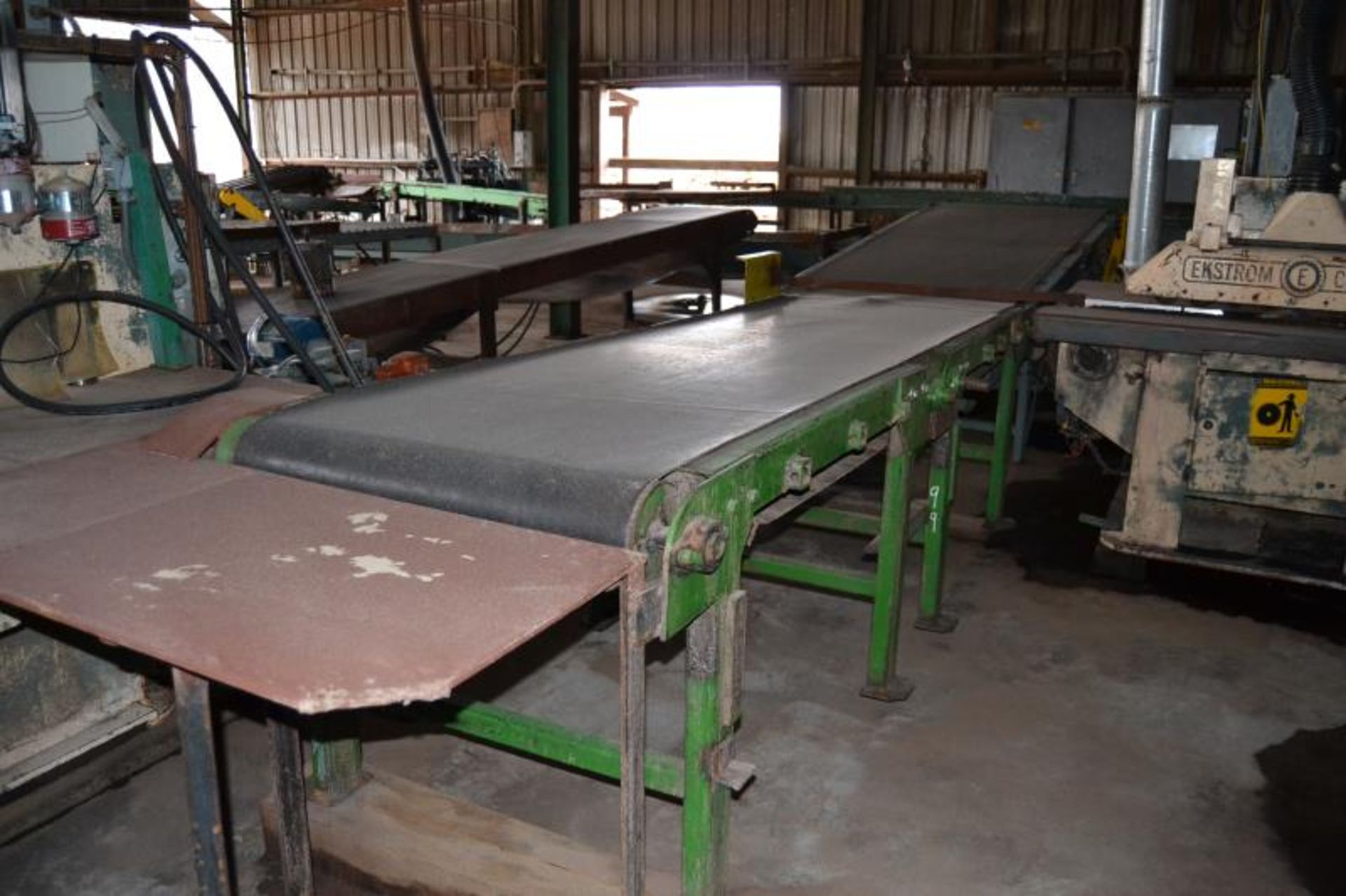 36"X12' INCLINE BELT CONVEYOR W.DRIVE