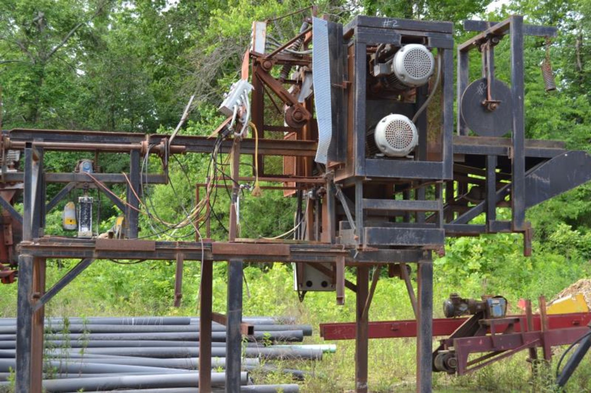 MORGAN TANDEM SMALL WOOD SCRAGG MILL - Image 2 of 3