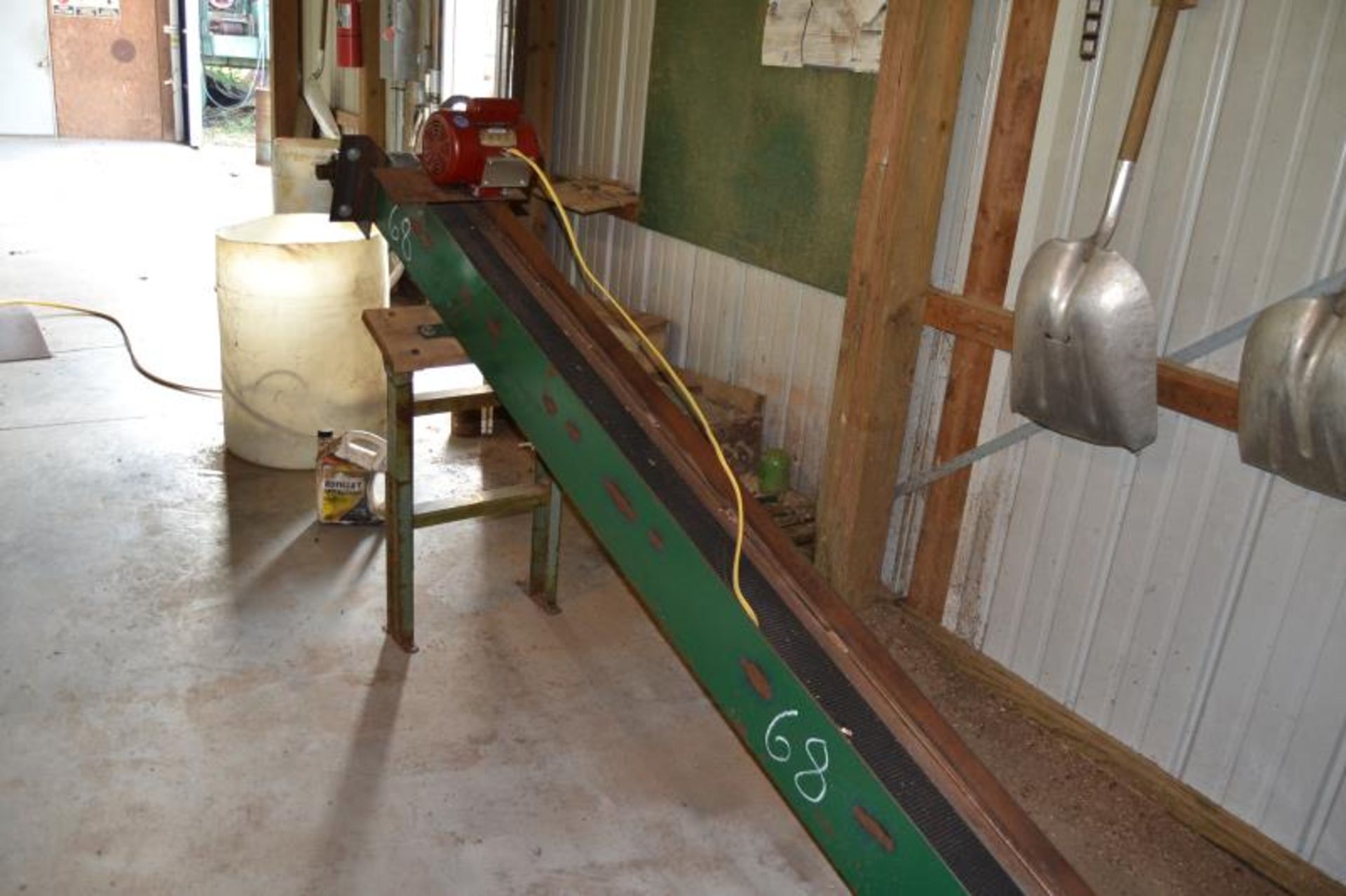 6"x9' Incline Belt Conveyor