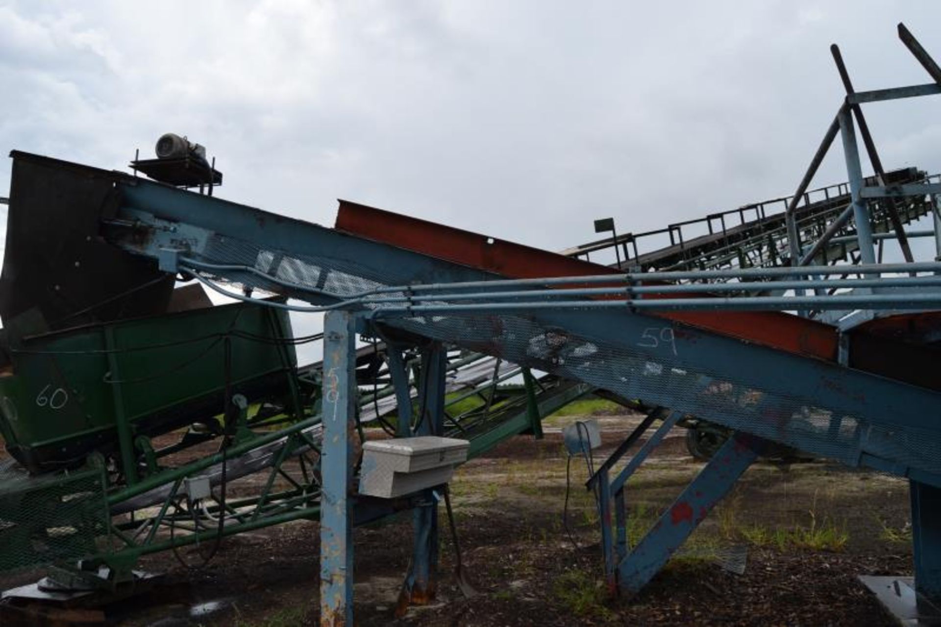 28' INCLINE ALL STEEL WASTE CONVEYOR