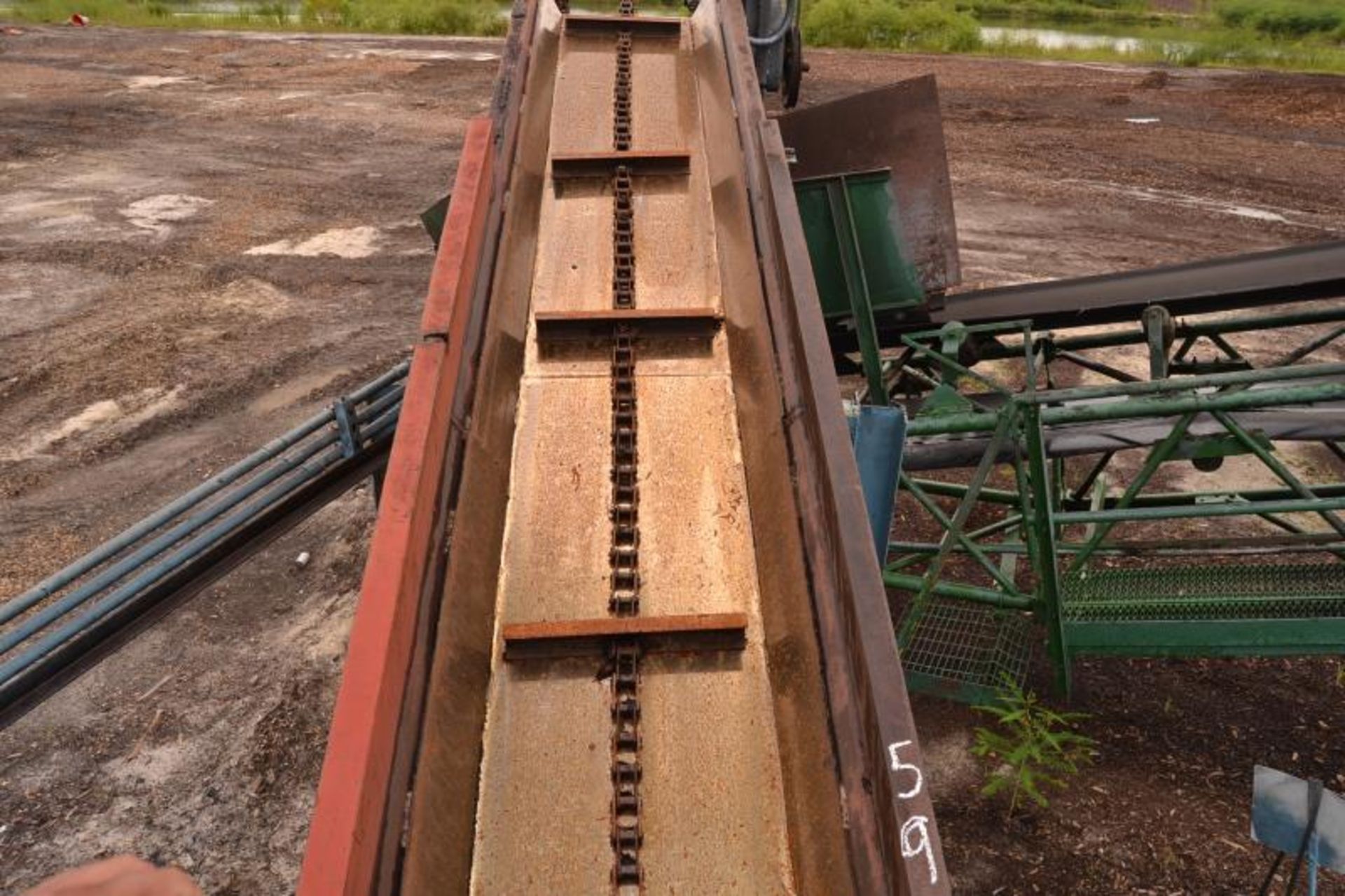 28' INCLINE ALL STEEL WASTE CONVEYOR - Image 2 of 2