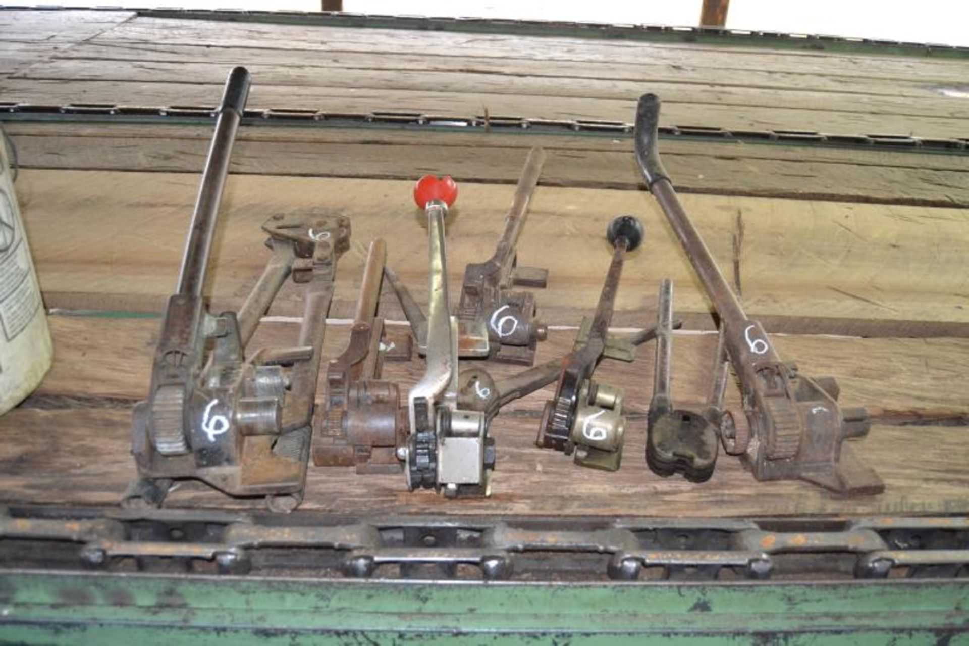 LOT OF BANDING TOOLS