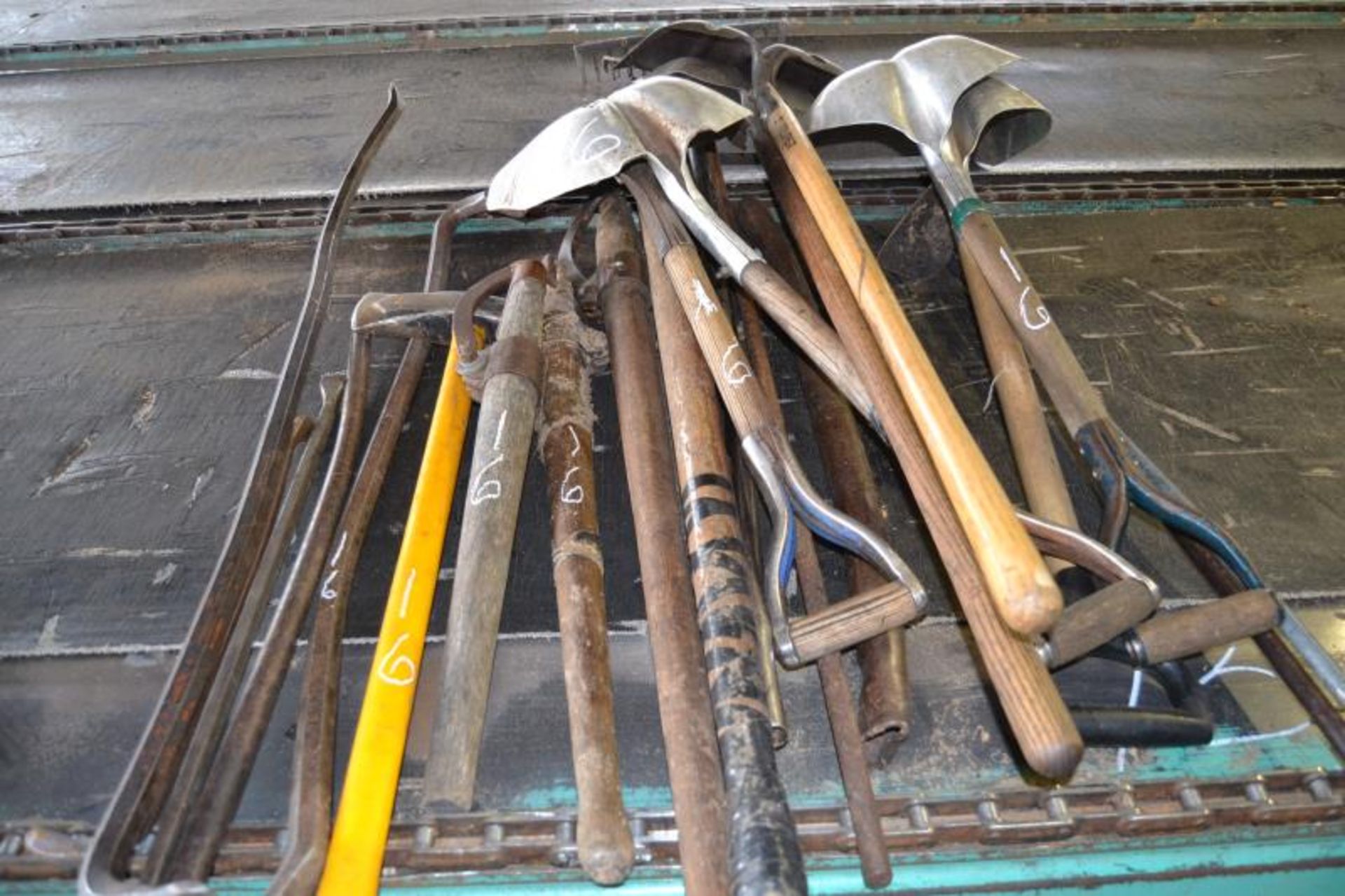 LOT OF CLEAN UP TOOLS