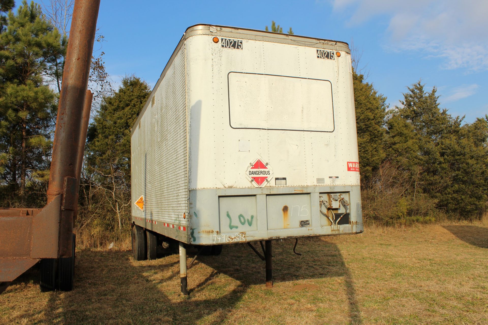 1989 FRUEHAUF 28' BOX TRAILER - Image 5 of 5