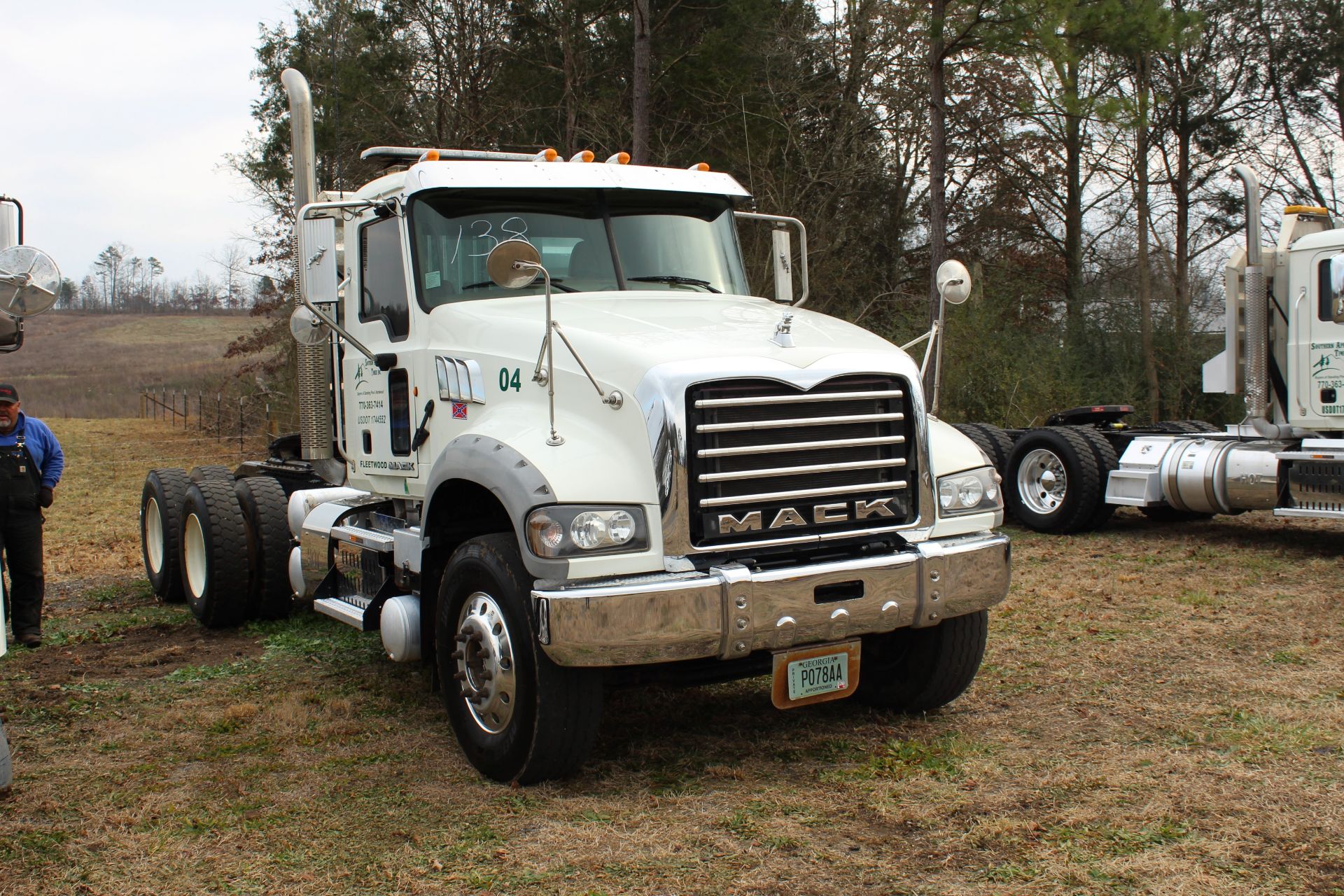 2014 MACK MODEL GU 713 ROAD TRACTOR - Image 4 of 4