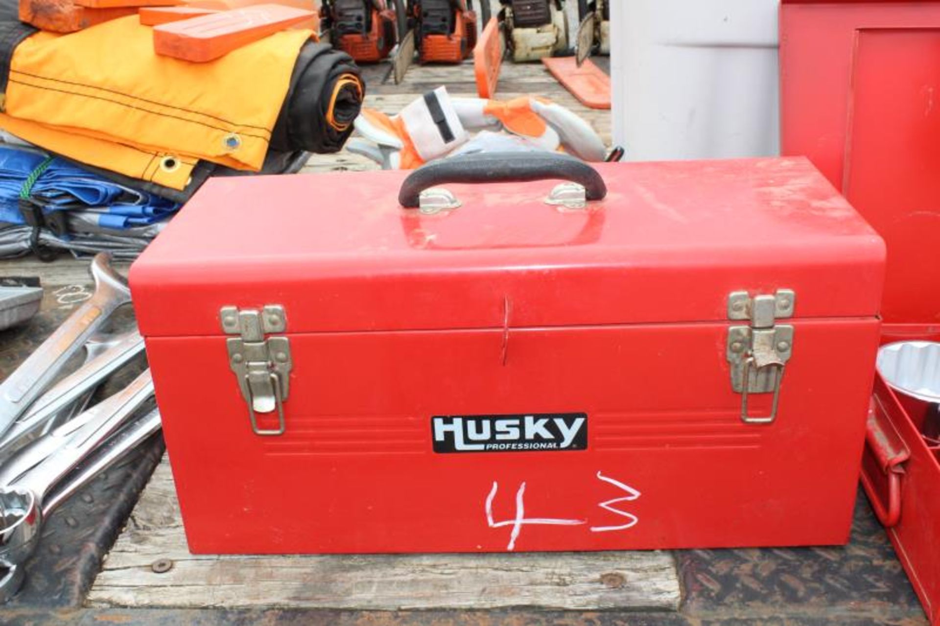 HUSKY BOX OF MISC TOOLS - Image 2 of 2