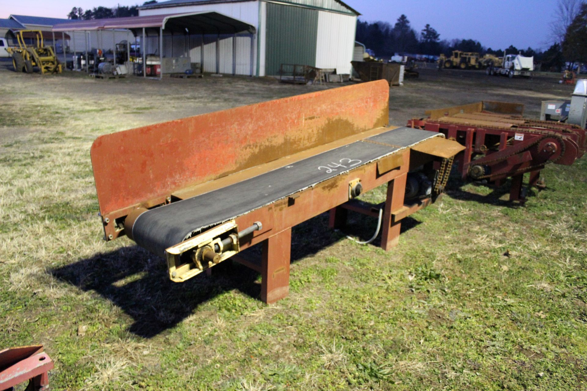 20"X10' BELT CONVEYOR W/ DRIVE - Bild 2 aus 2