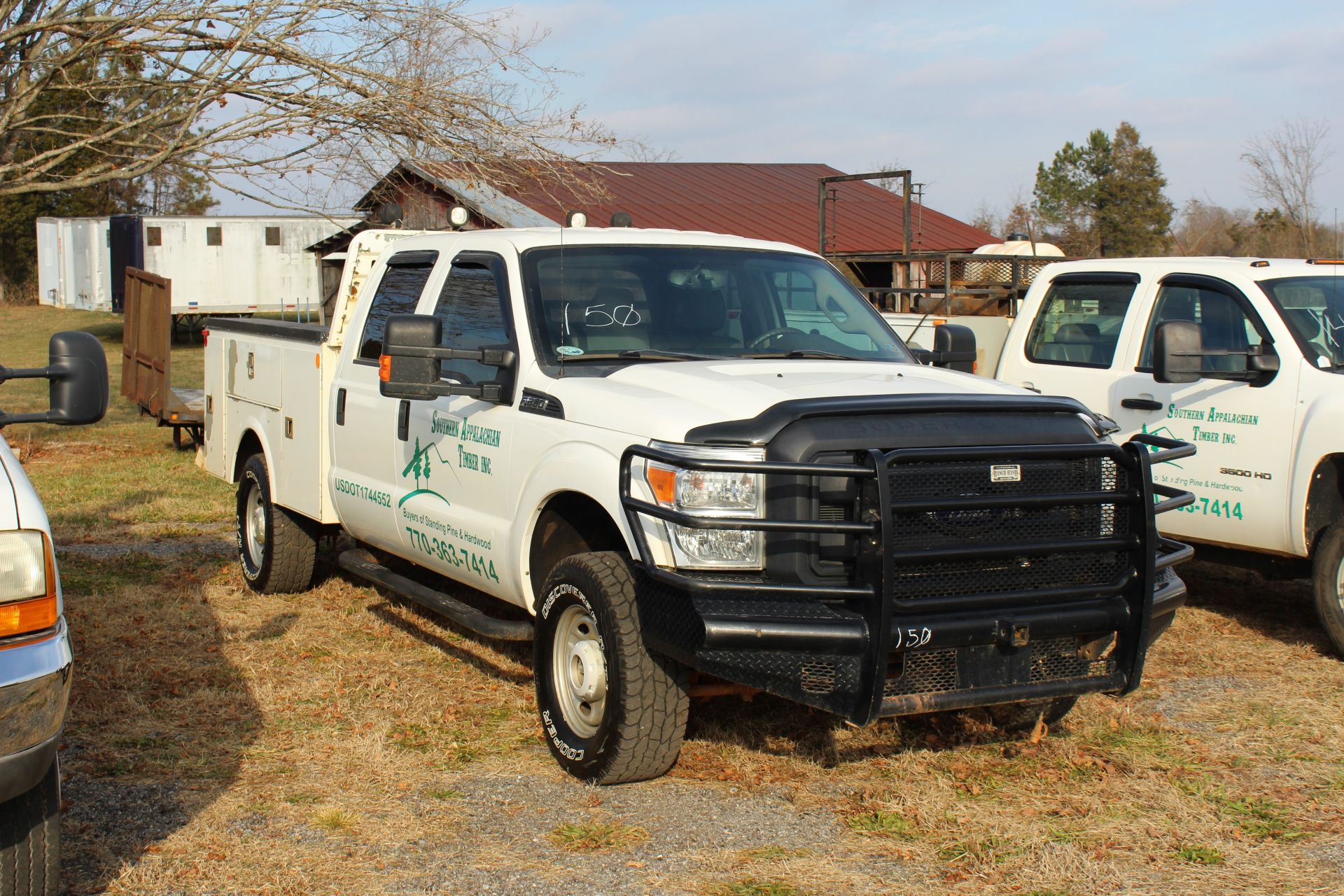 2013 FORD F250 4X4 SERVICE TRUCK - Image 4 of 4