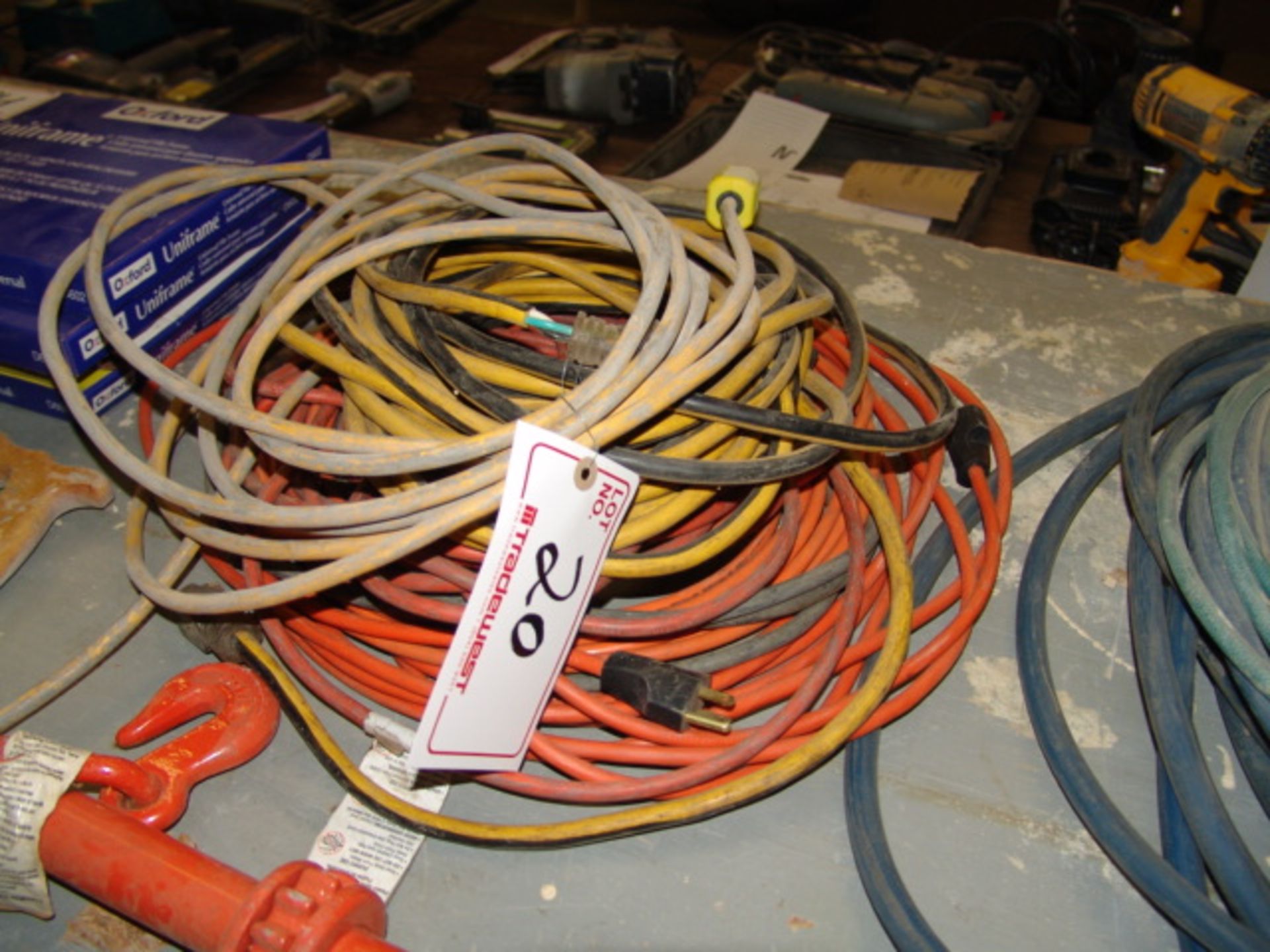 LOT OF POWER CORDS