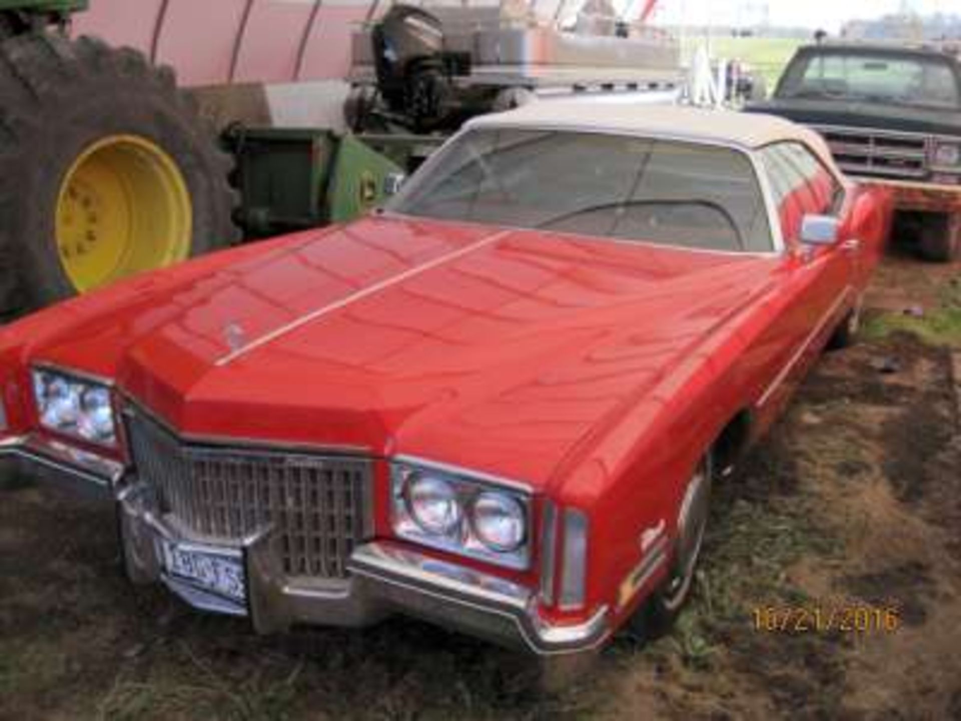 1972 Cadillac Eldorado Convertible, 62,000 mi, new top, was a Hollywood rental, no rust, (Previously