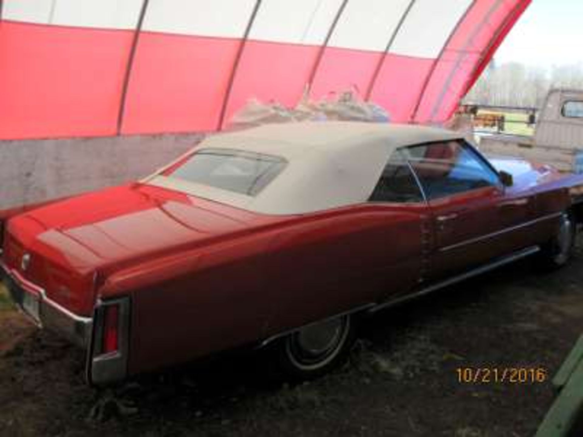 1972 Cadillac Eldorado Convertible, 62,000 mi, new top, was a Hollywood rental, no rust, (Previously - Image 3 of 4