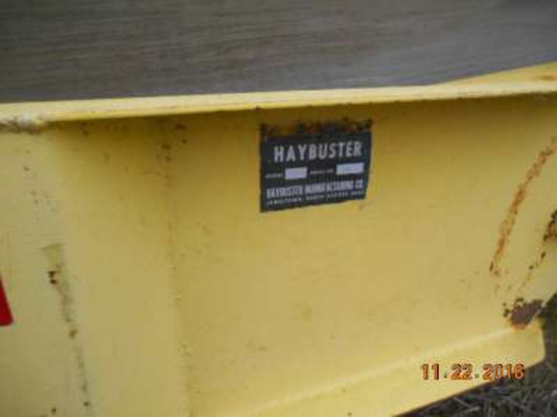 Haybuster, 18 bale, round bale wagon - Image 3 of 6