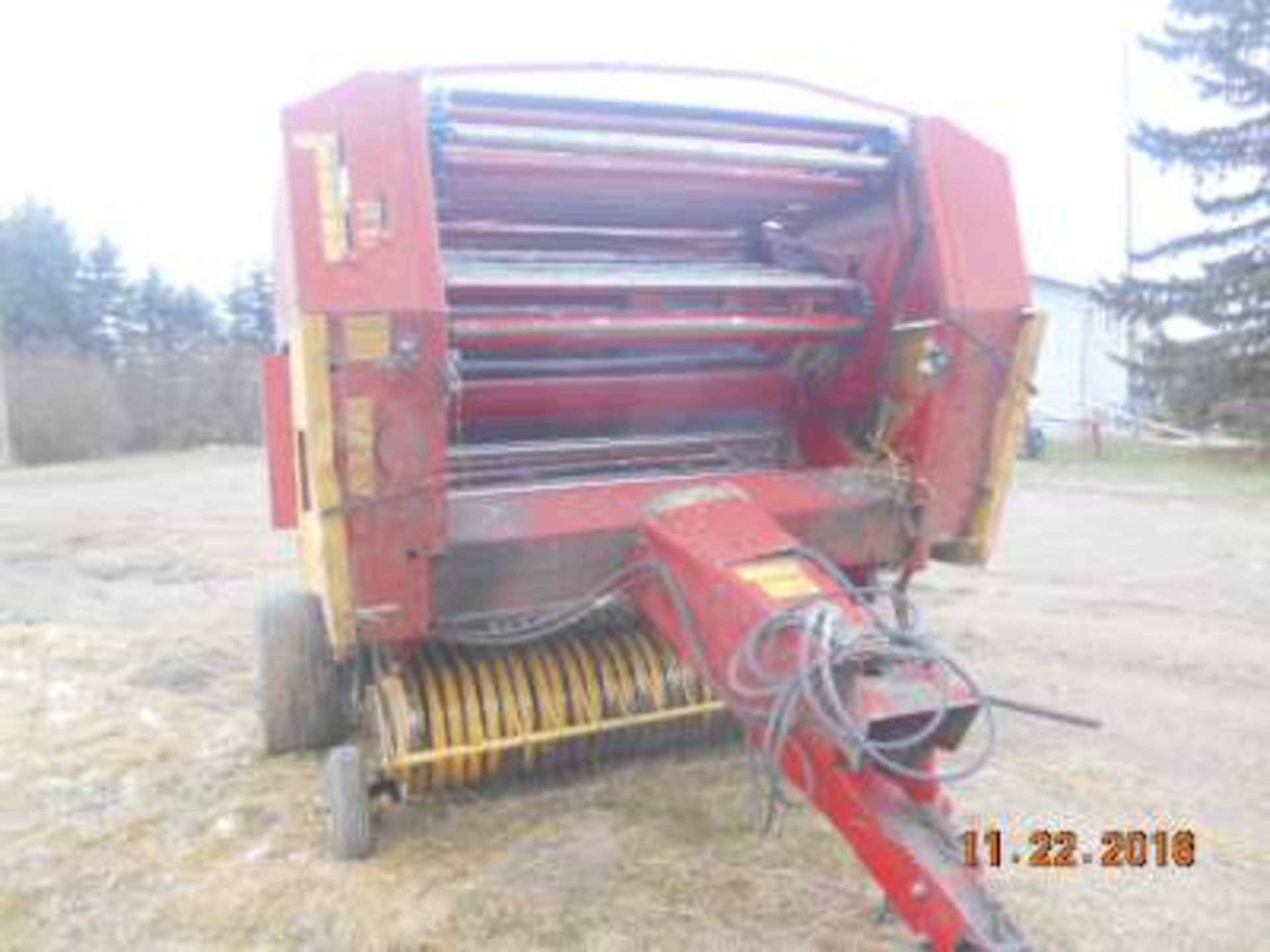 NH 855 Round baler