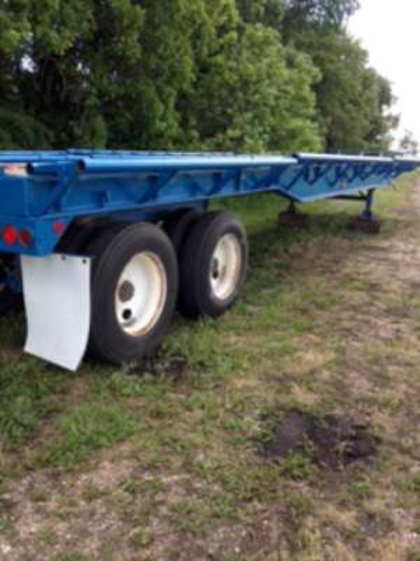 1970’s Fruehauf highboy trailer, w/bale extensionss/n 32X742709 (Previously registered in Sk) - Image 4 of 10