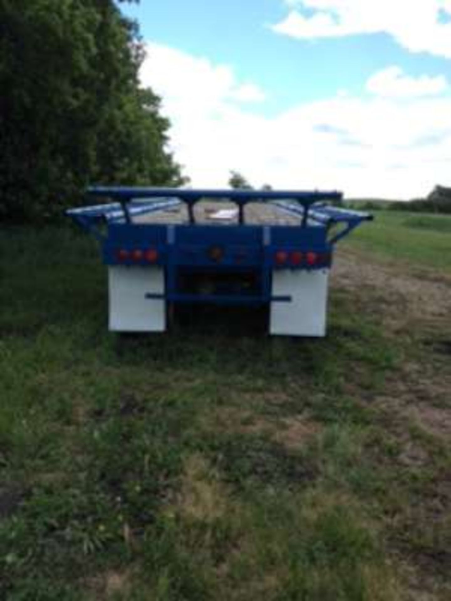 1970’s Fruehauf highboy trailer, w/bale extensionss/n 32X742709 (Previously registered in Sk) - Image 5 of 10