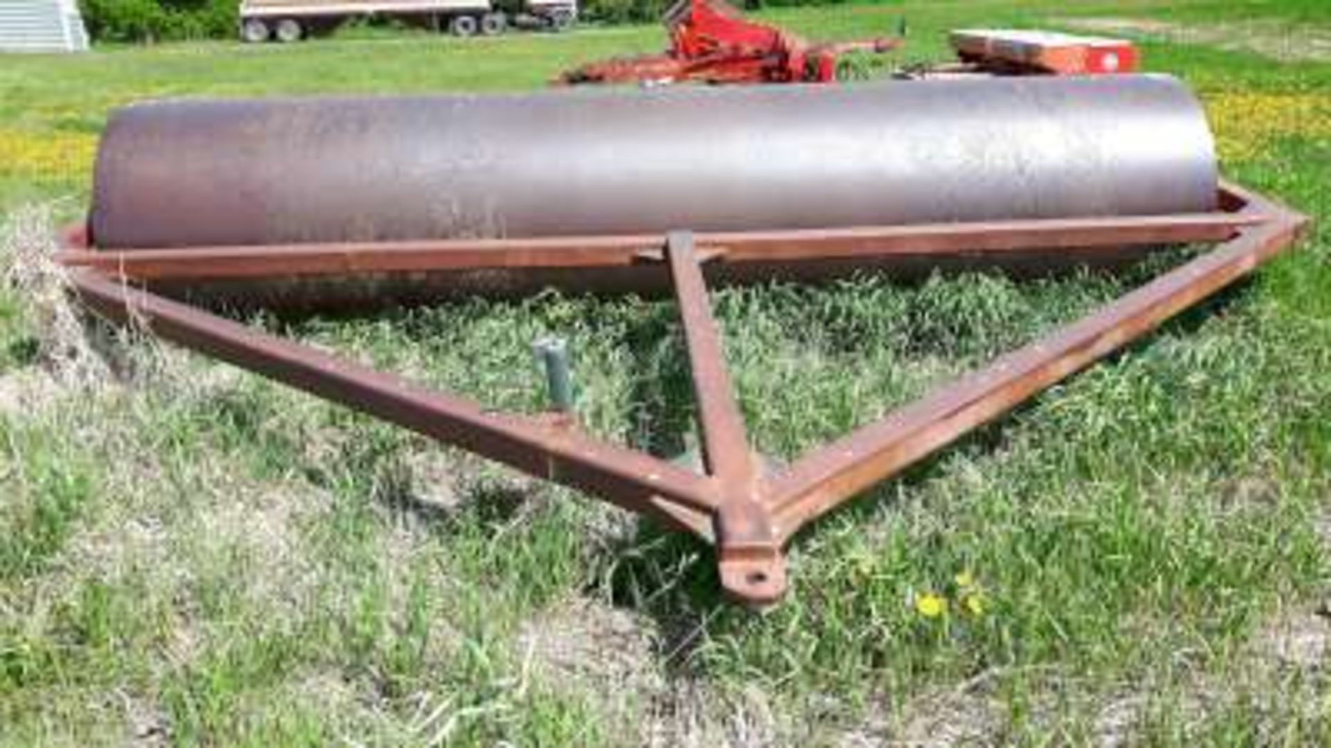 Homemade 16ft land roller (fill with water) (very well built)