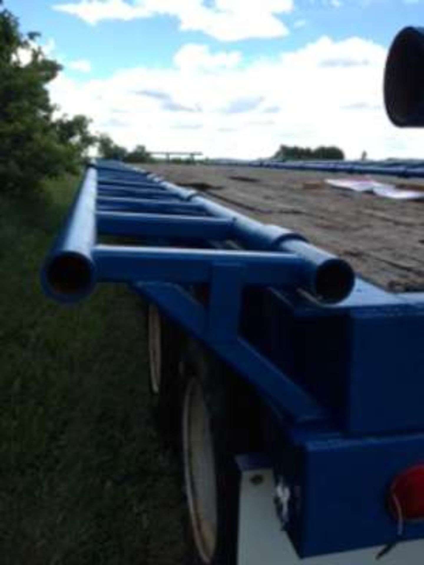 1970’s Fruehauf highboy trailer, w/bale extensionss/n 32X742709 (Previously registered in Sk) - Image 9 of 10