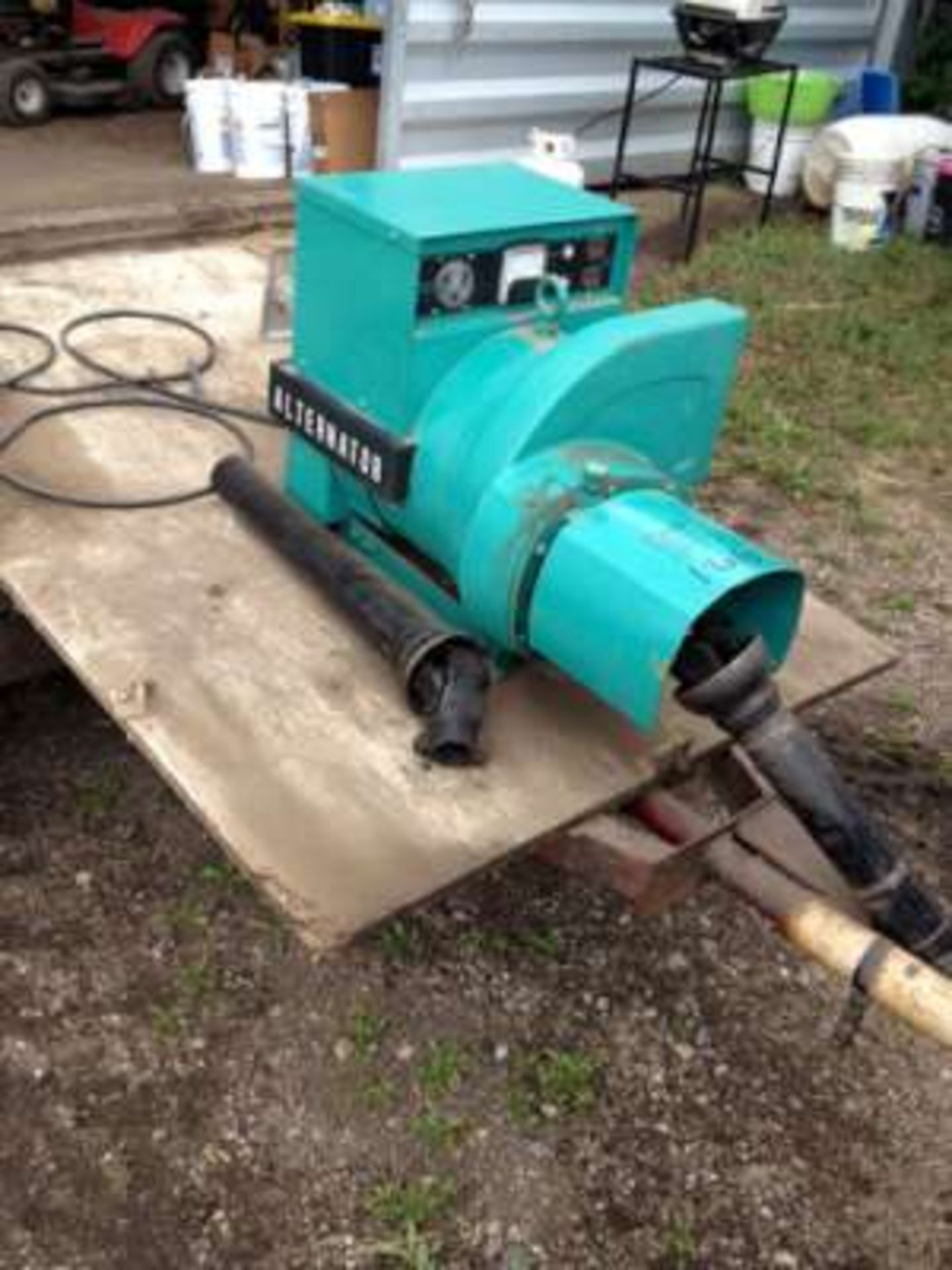 25kW Pro Alternator to power complete yard (pto) - On trailer