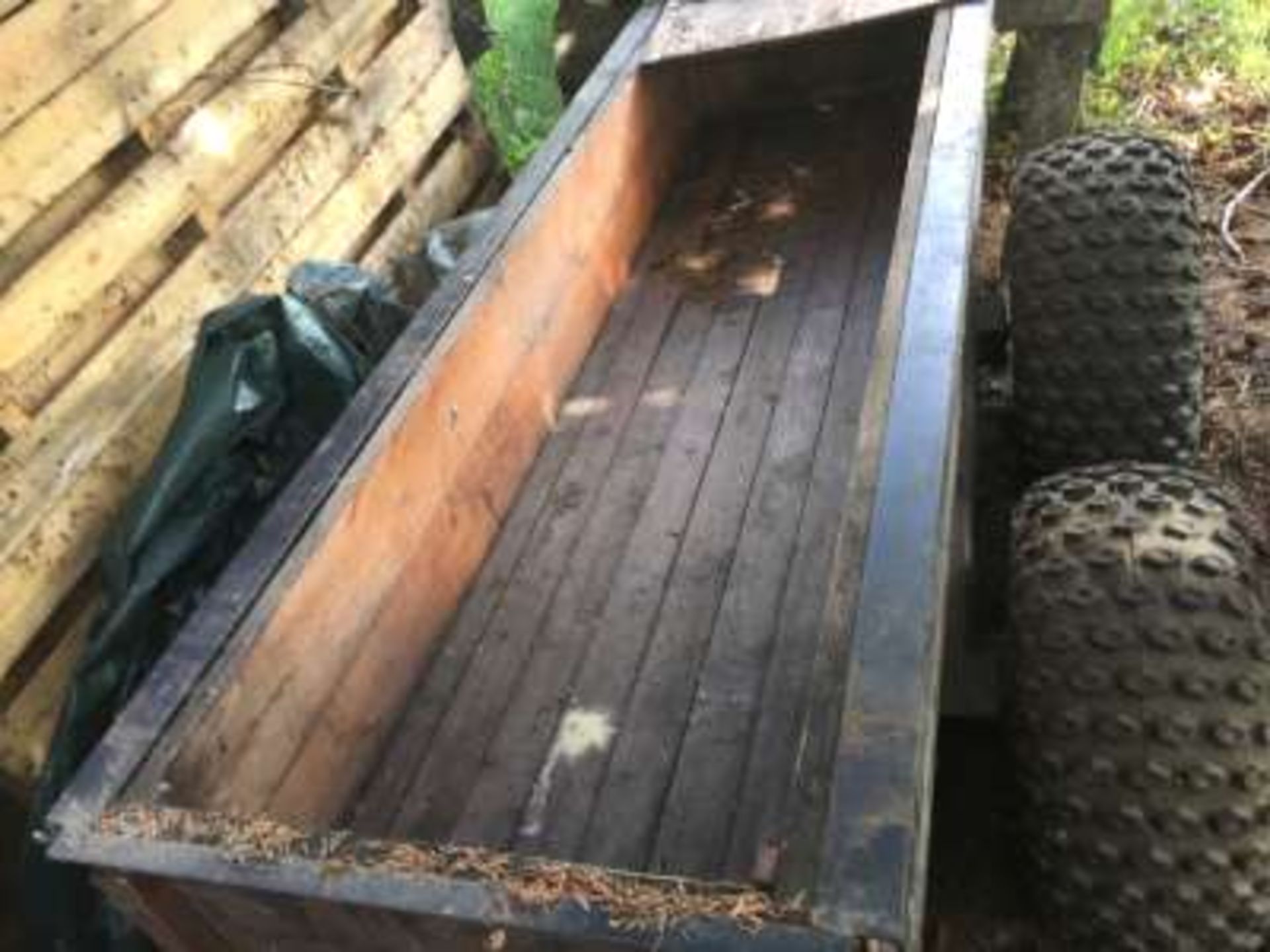 Tandem axle narrow quad trailer - Image 2 of 2