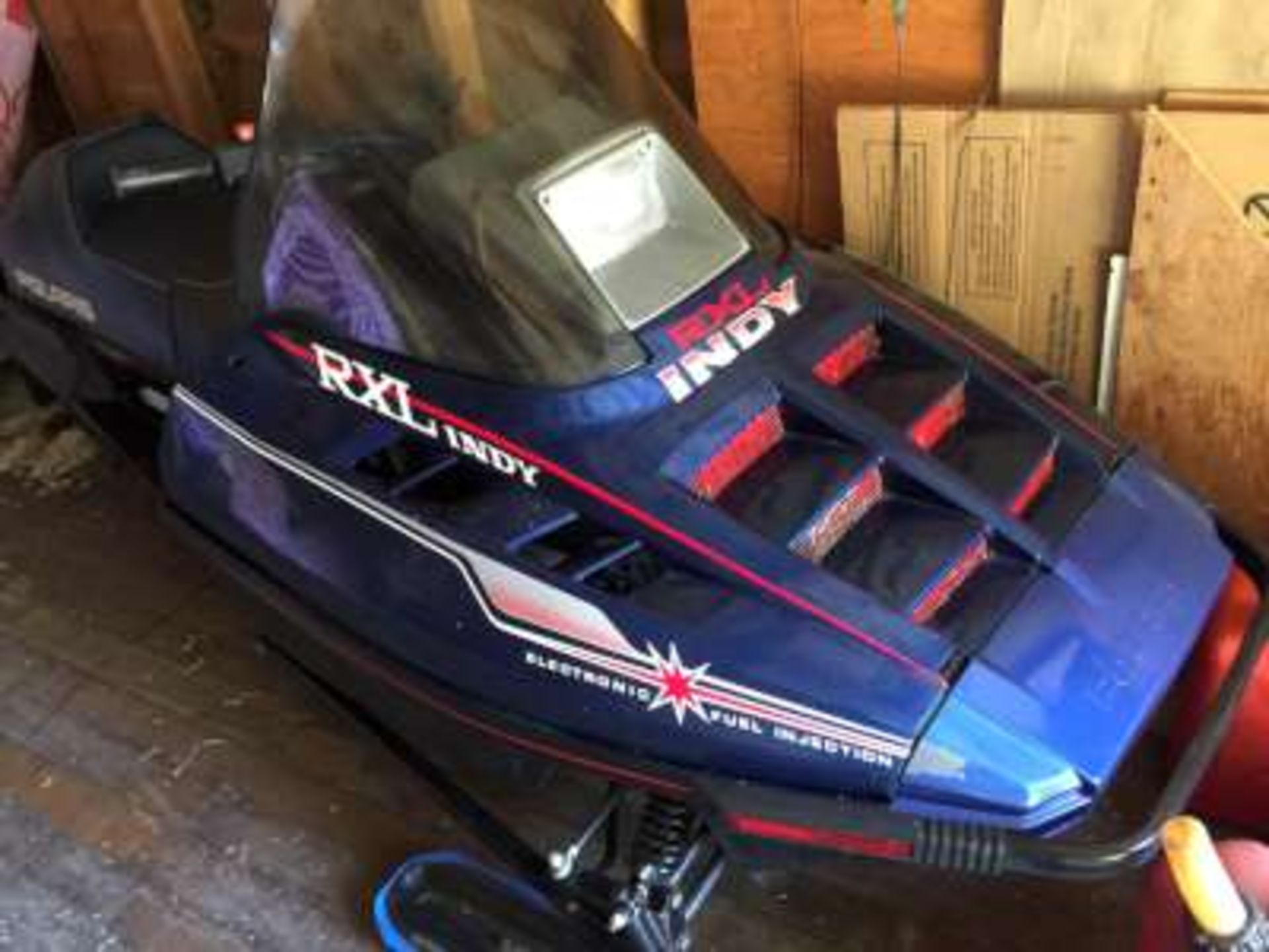 1990 Indy RXL Polaris 650 Triple snowmobile, 3500 miles, reverse, fuel injected, independent