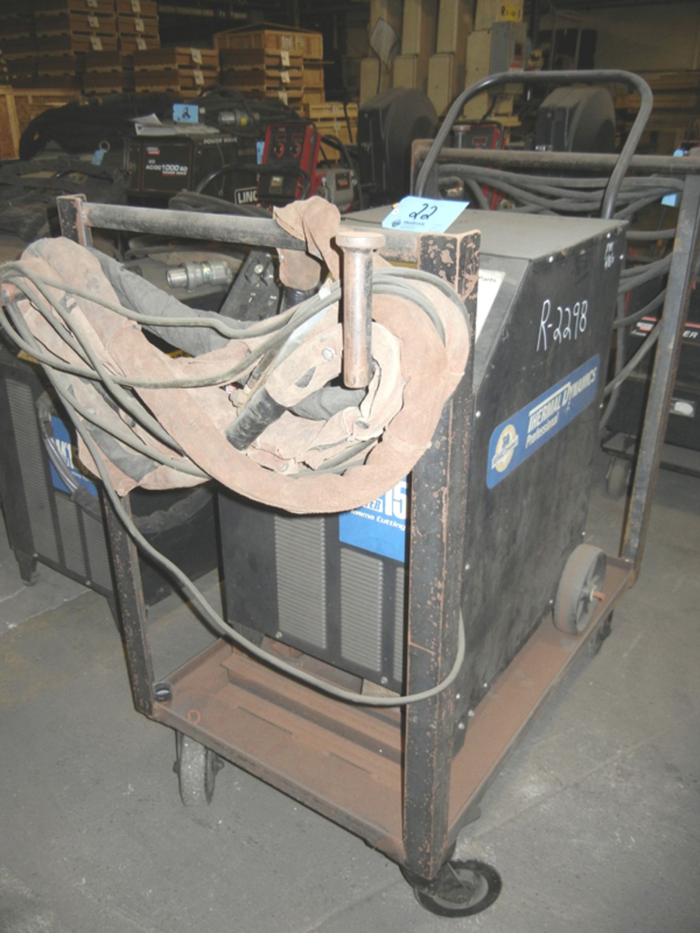 Thermal Dynamics PAK150XL Plasma Cutting System on portable cart (2007)