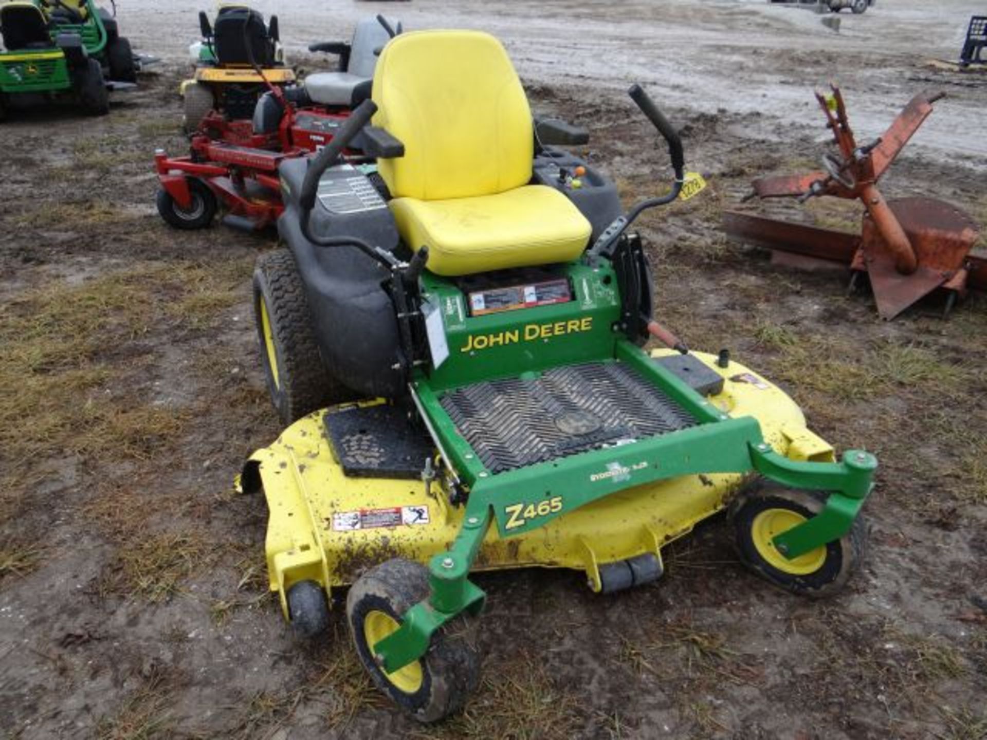 JD Z465 Riding Mower, 2010 #57582, 208 hrs, 62" Deck - Image 3 of 3