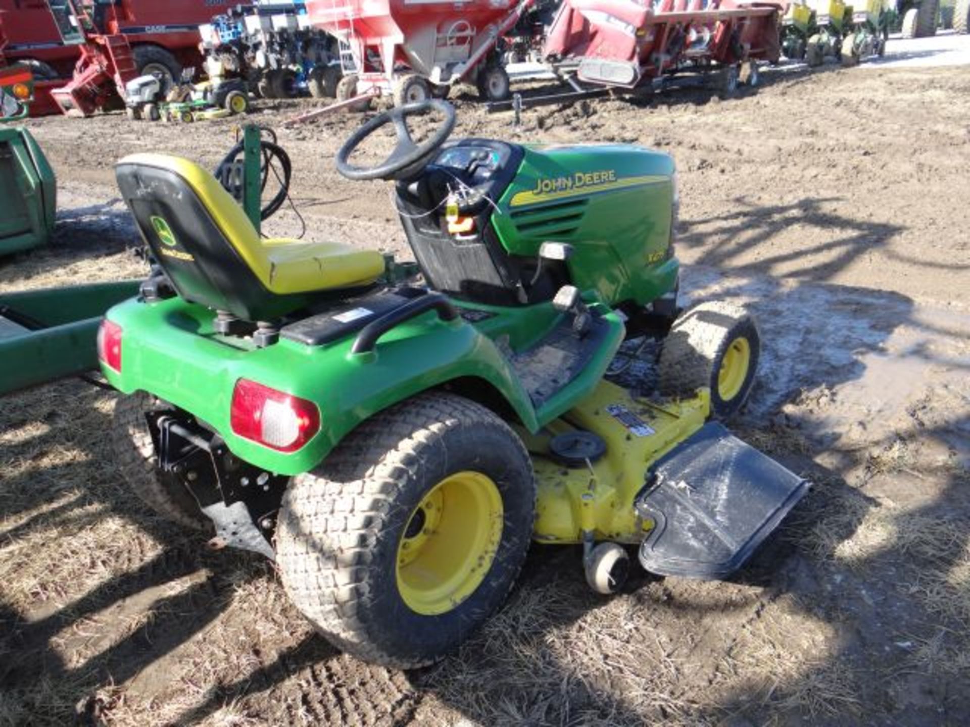 JD X475 Riding Mower #58954, 667 hrs, 24hp, Hydro, 62" Deck - Image 3 of 3