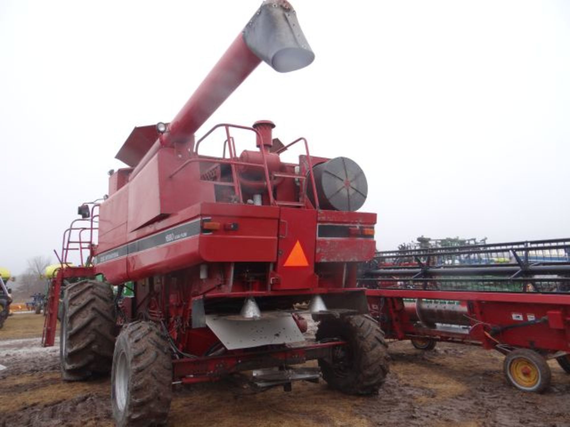 Case IH 1680 Combine 4600 hrs, 4wd, AFX Rotor, Field Tracker, Many New Parts, Hopper Ext - Image 3 of 3