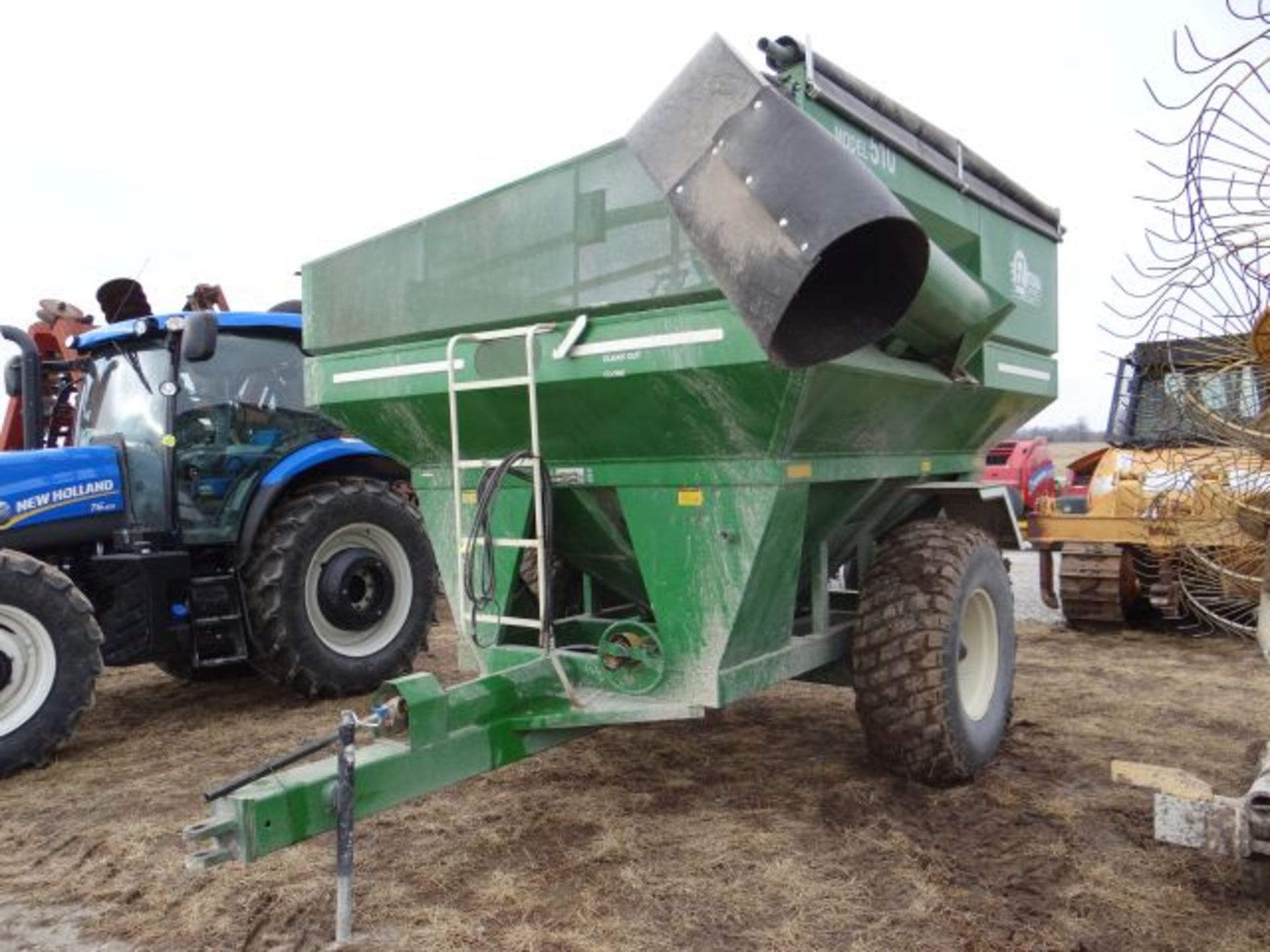 EZ Grain Cart, 2011 500 bu, w/Tarp - Image 2 of 3