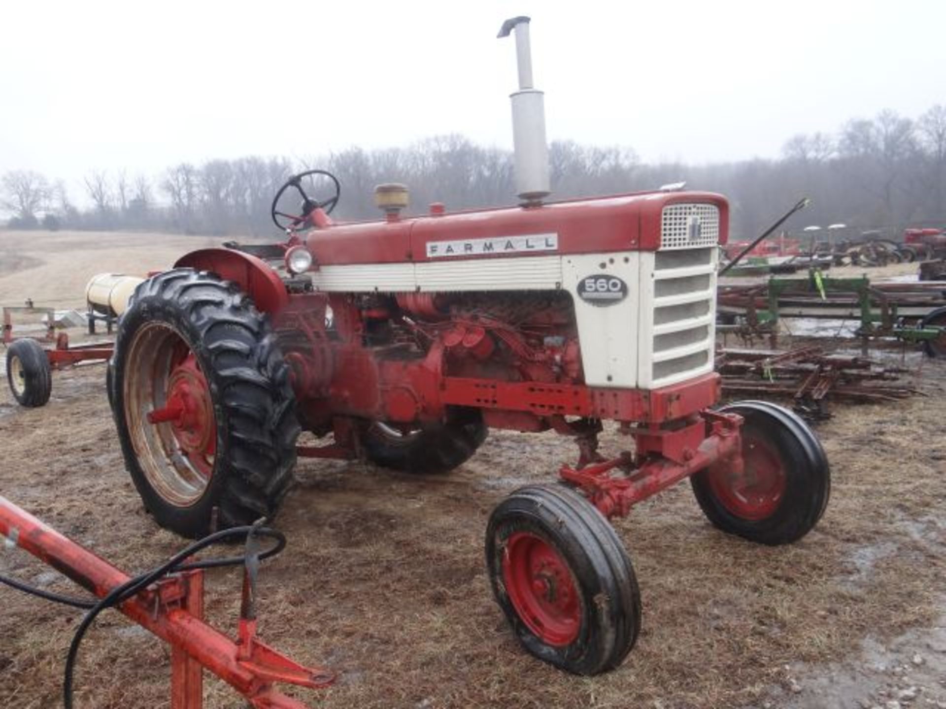 Farmall 560 Tractor Diesel, Does Not Run - Image 2 of 3