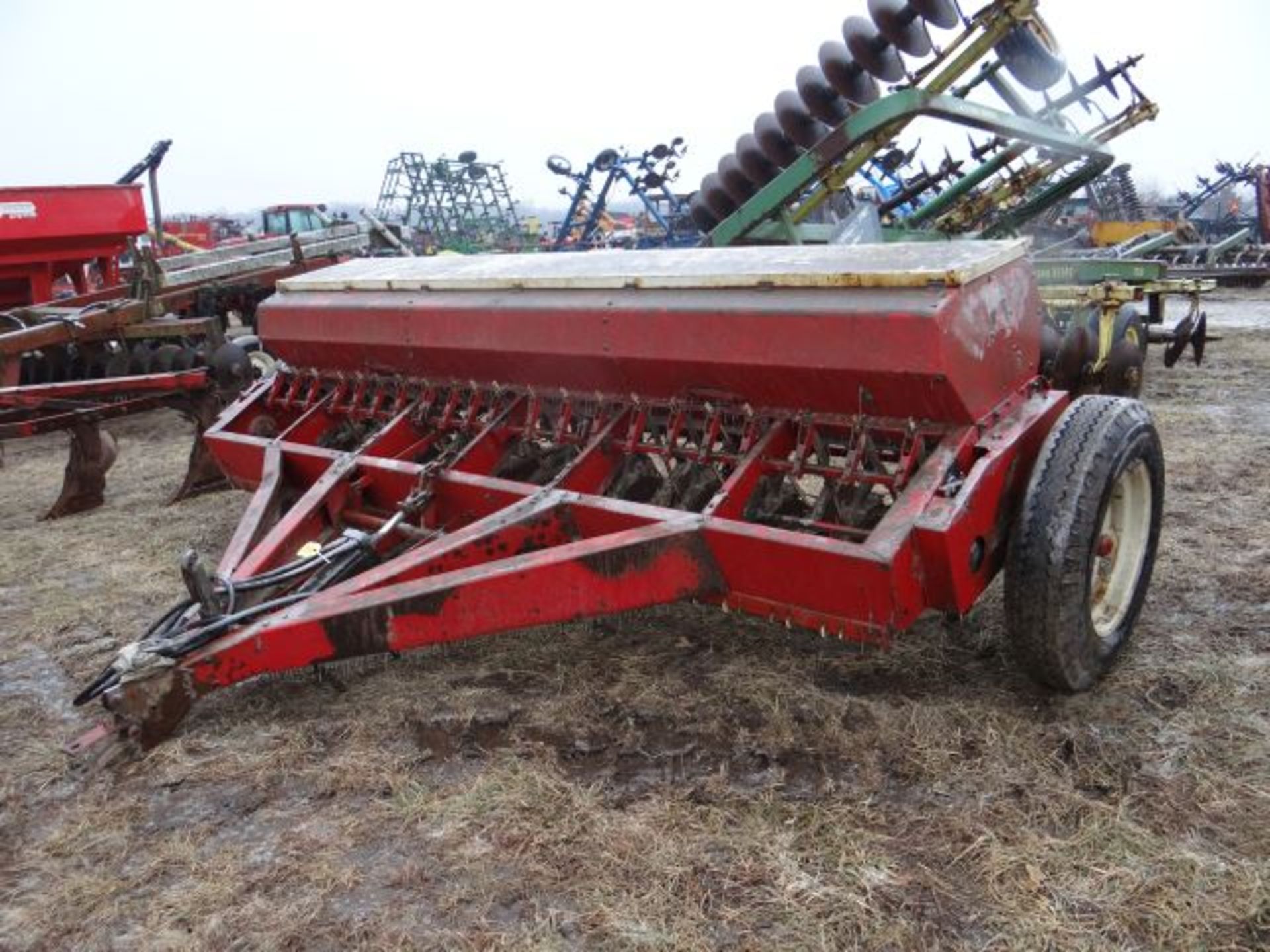 IH 510 Drill 21 Hole, Double Disk