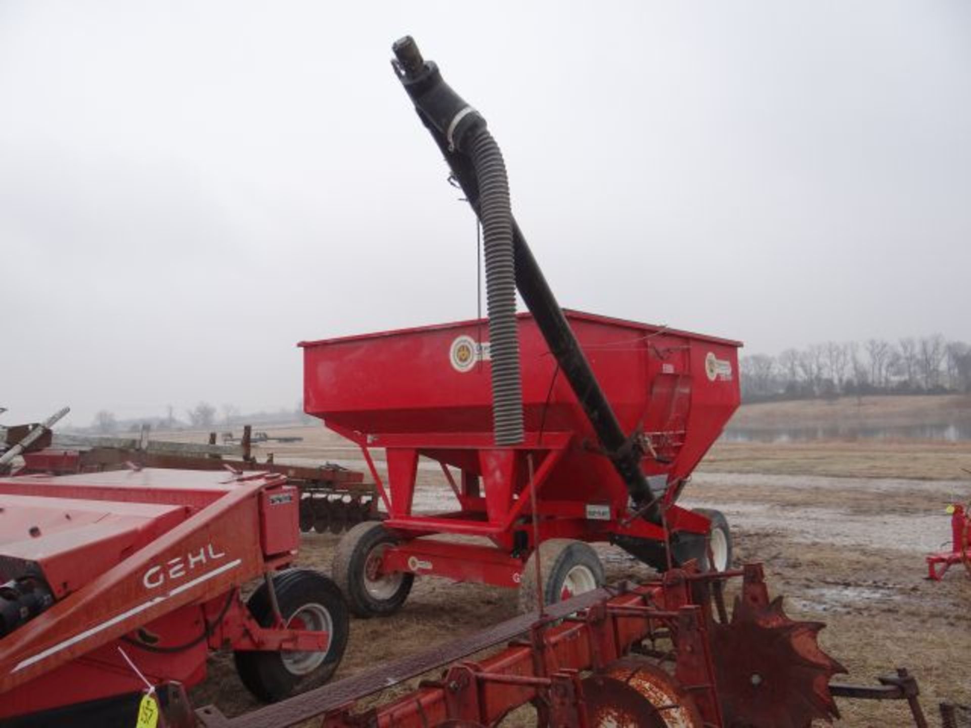 Unverferth 275 Grain Wagon, 2005 #112514, 275 bu, Hyd Auger, Unverferth 10 Running Gear - Bild 3 aus 3