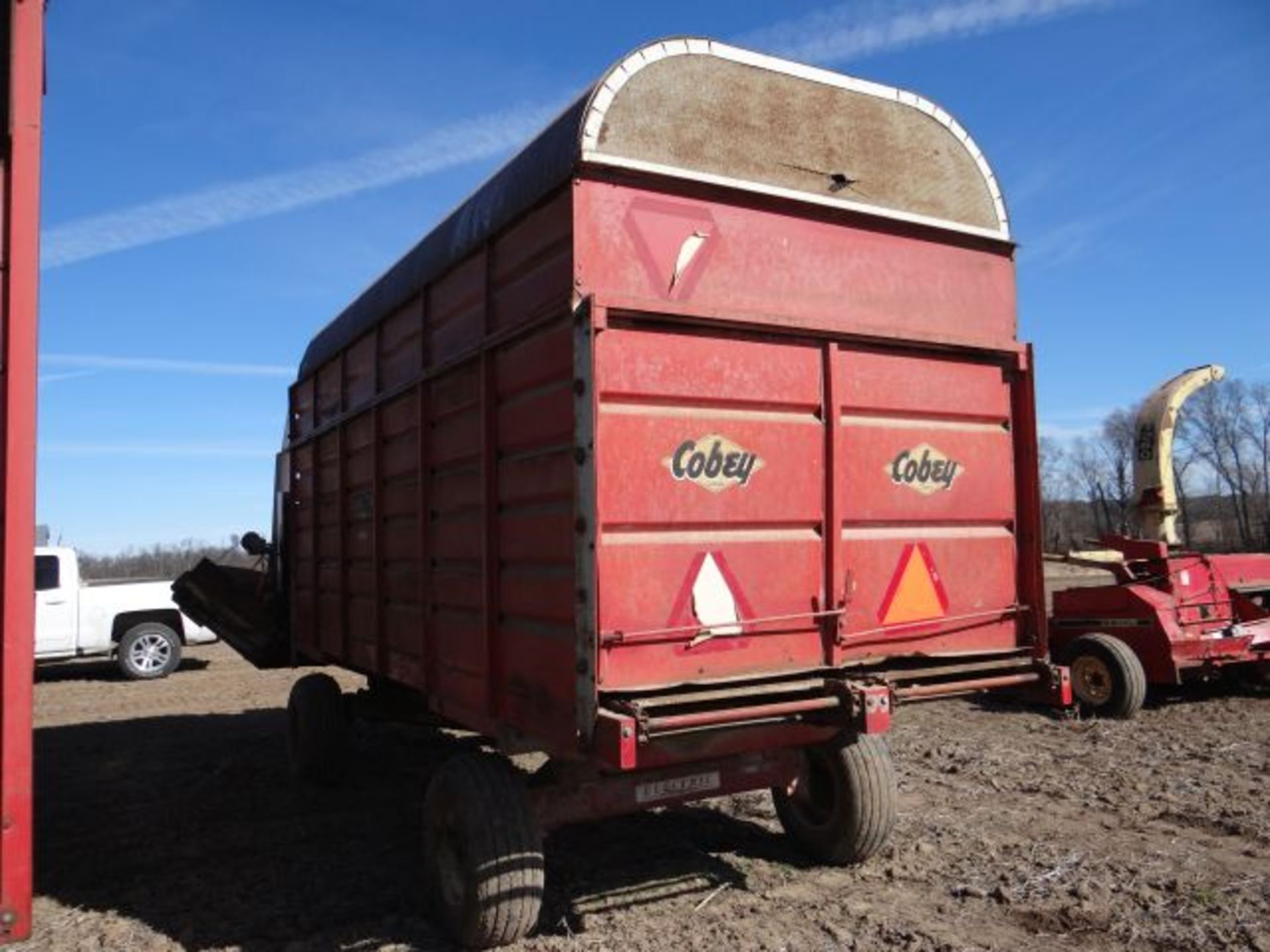 Cobey Covered Silage Wagon - Image 3 of 4