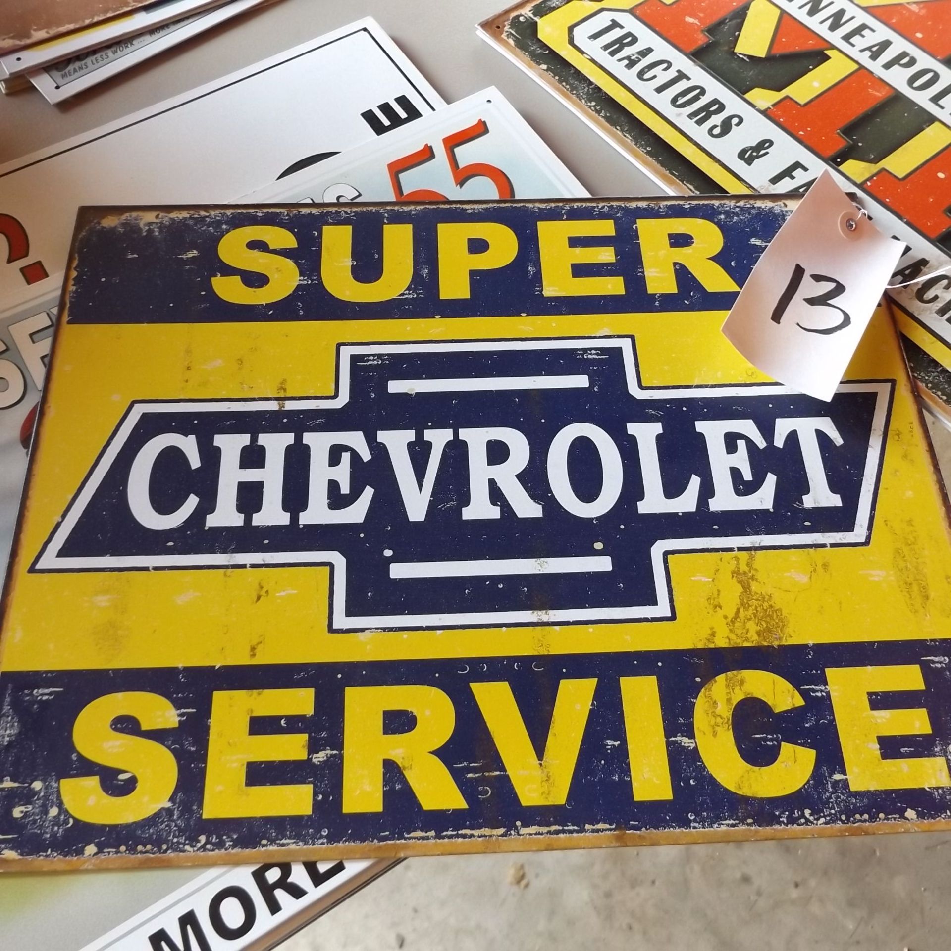 Chevy Sign