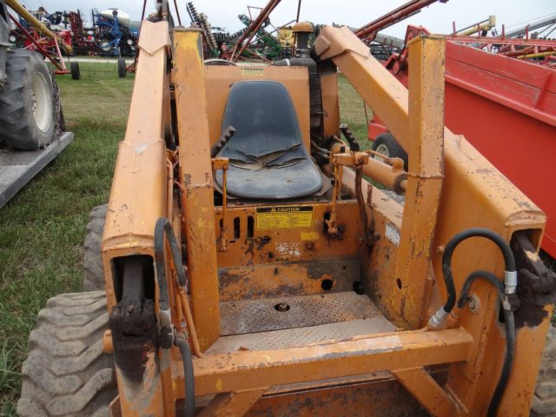 Case 1737 Skid Steer Gas, Turns Over - Image 3 of 3