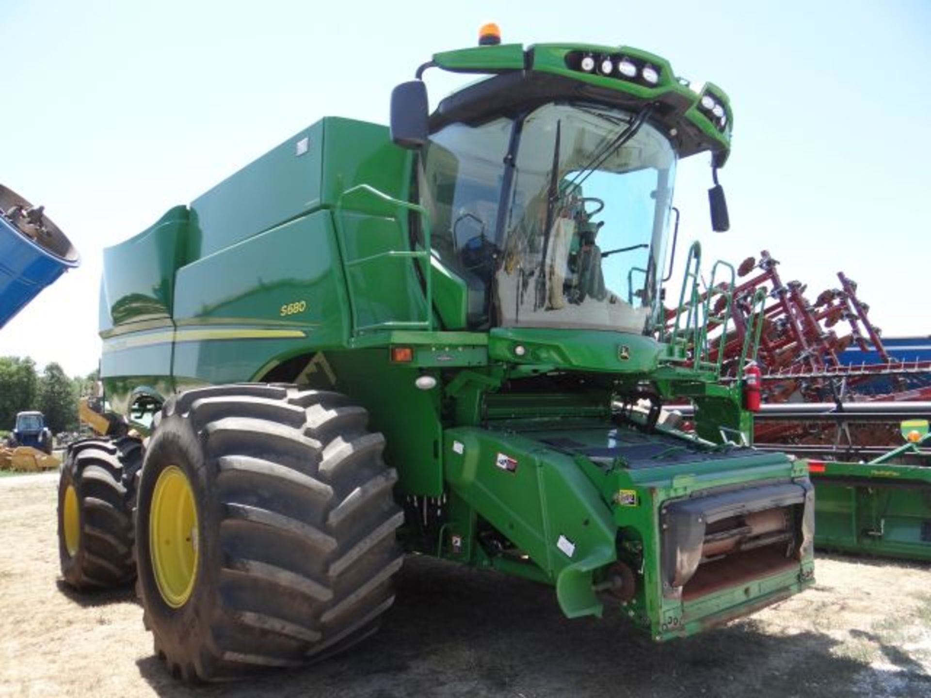 JD S680 Combine, 2012 #150819, 1299/956 hrs, PRWD, CM, Yield Monitor, Yield Mapping, Long - Image 2 of 6