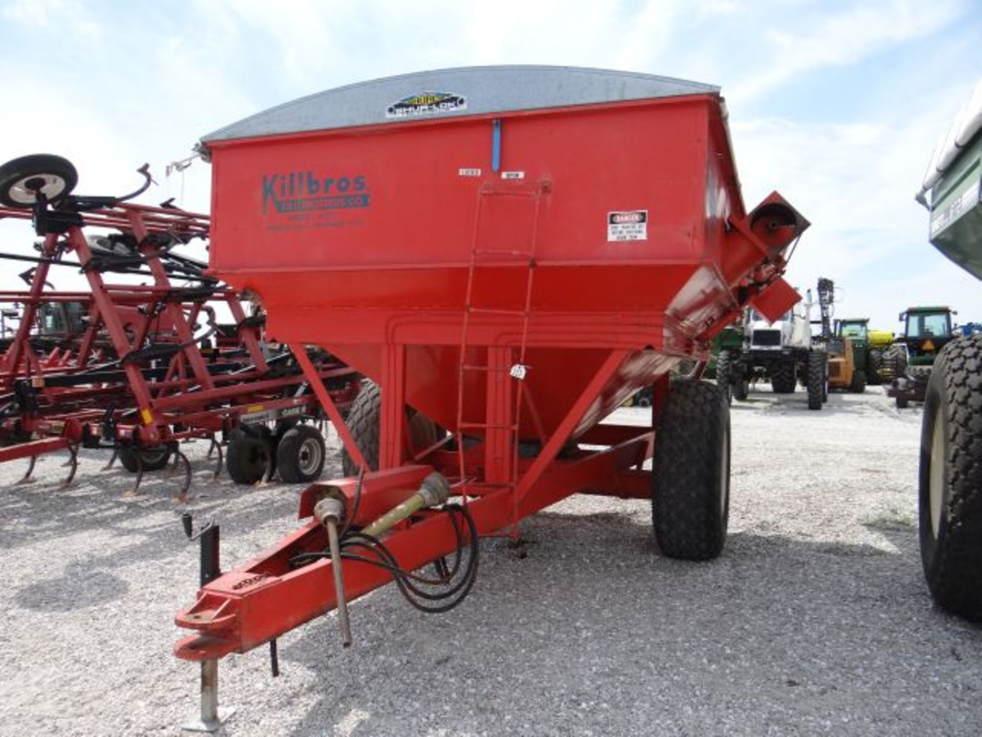 Killbros 475 Grain Cart Roll Over Tarp