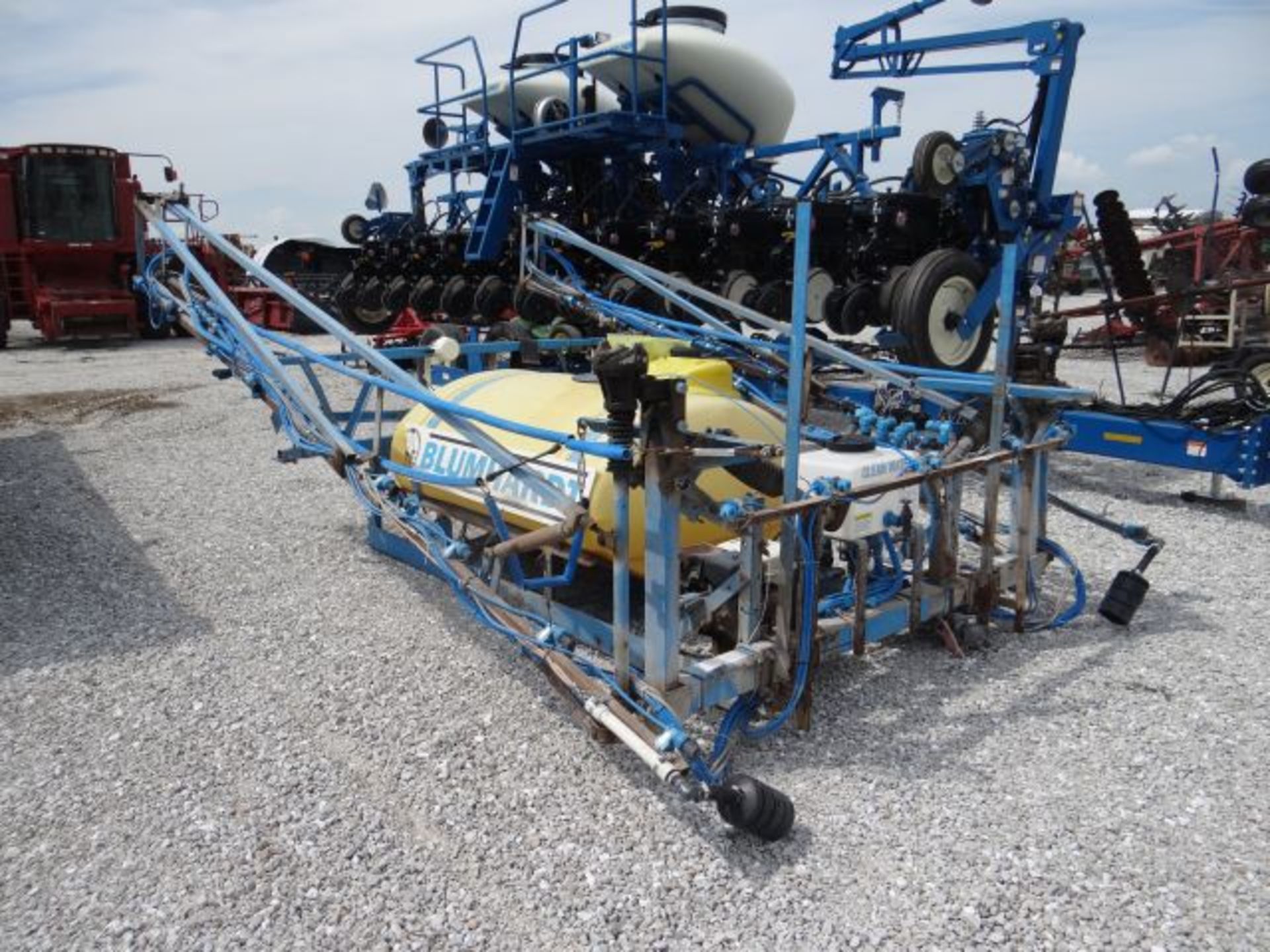 Blumhard Pick-up Sprayer Honda 8hp Motor, Foam Markers, Raven Controller, Manual in the Shed,