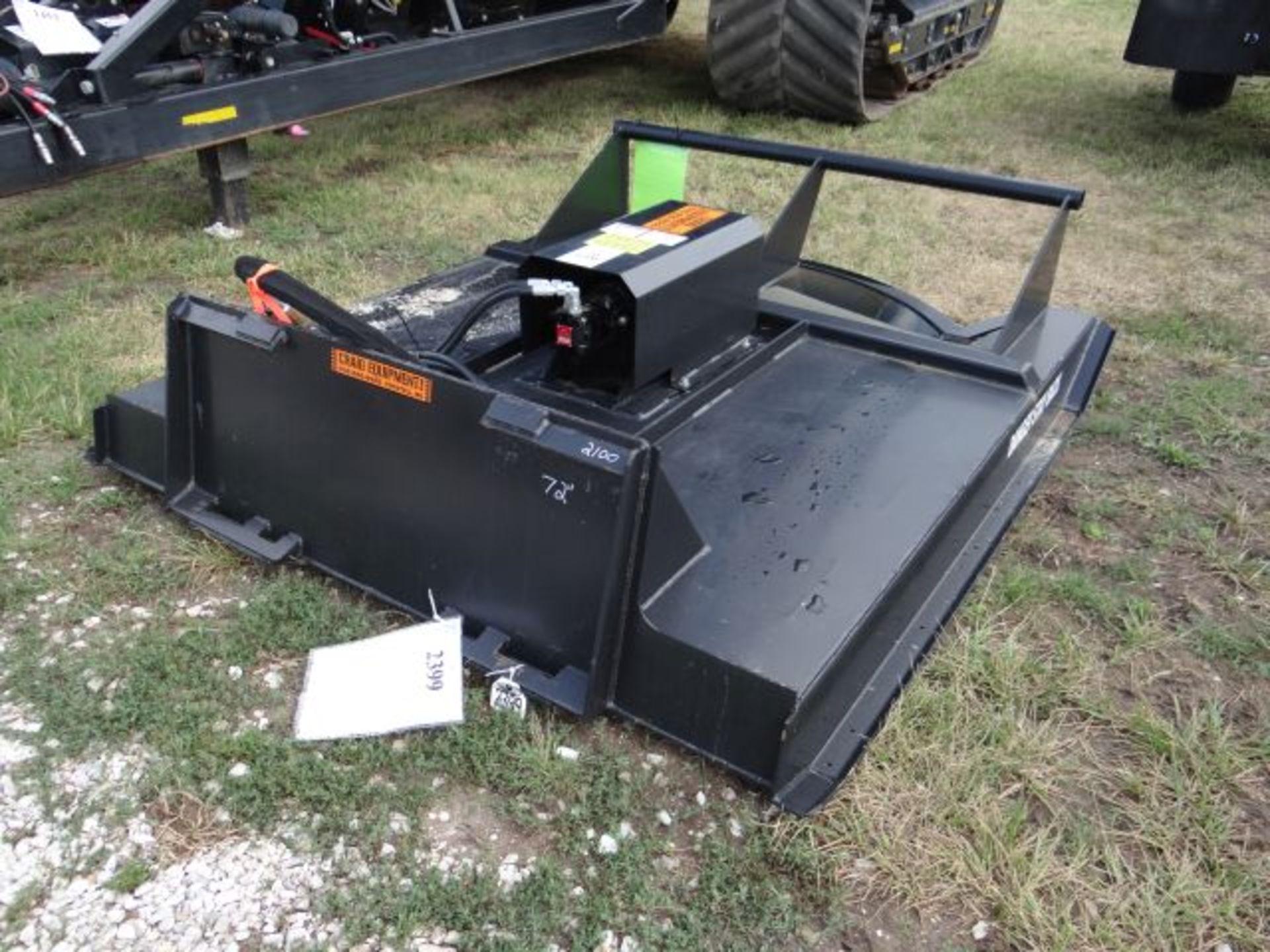 72" Brush Cutter Skid Steer Mount