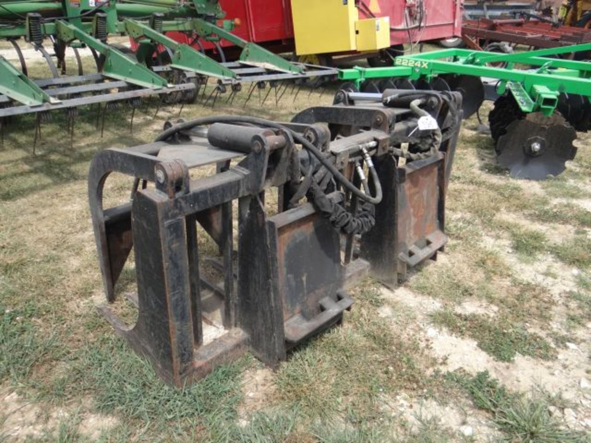 Grapple Bucket Skid Steer Attachment - Image 2 of 3